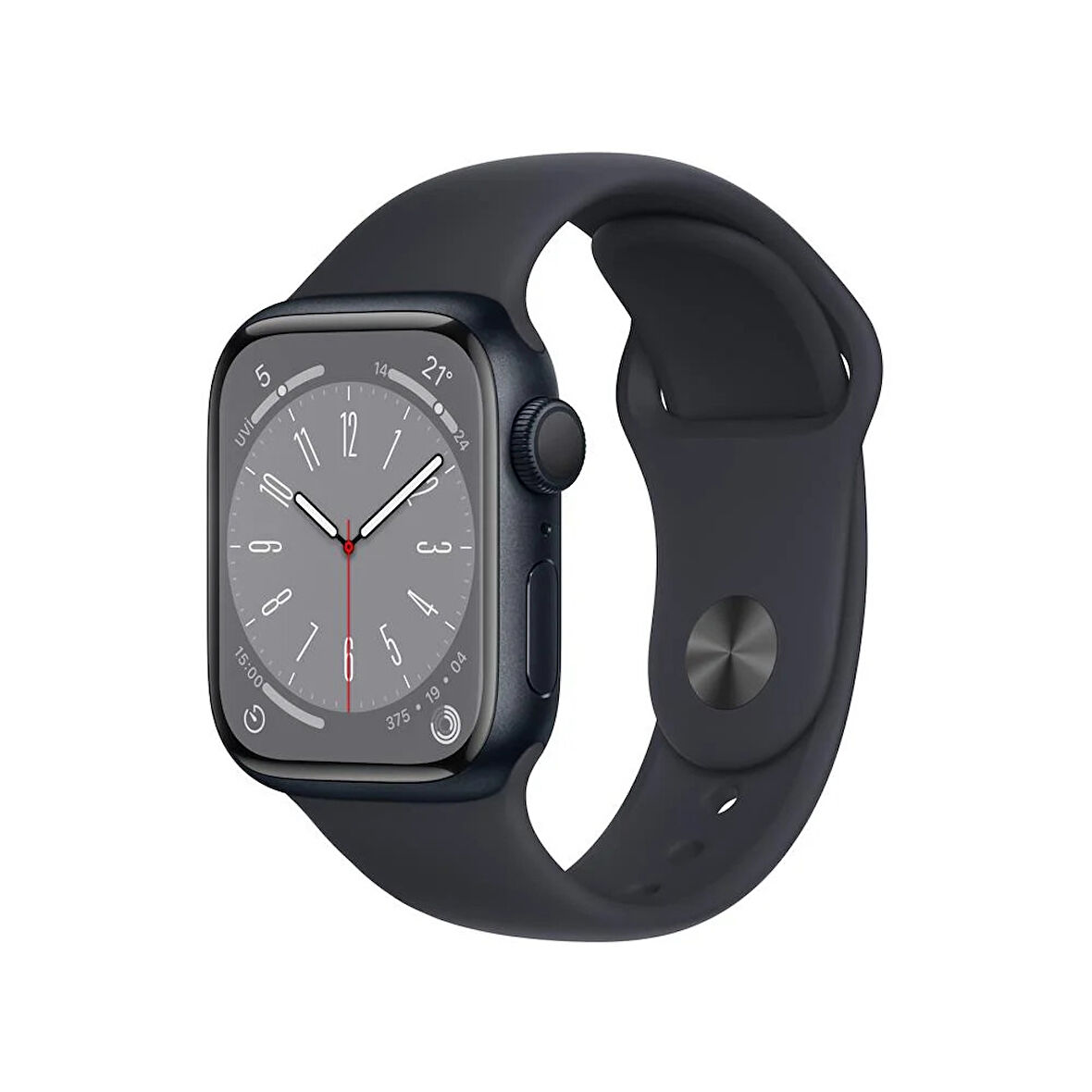 Apple Watch Seri 8 45mm (GPS) Alüminyum Kasa Gece Yarısı - Yenilio Outlet - MNP13TU/A