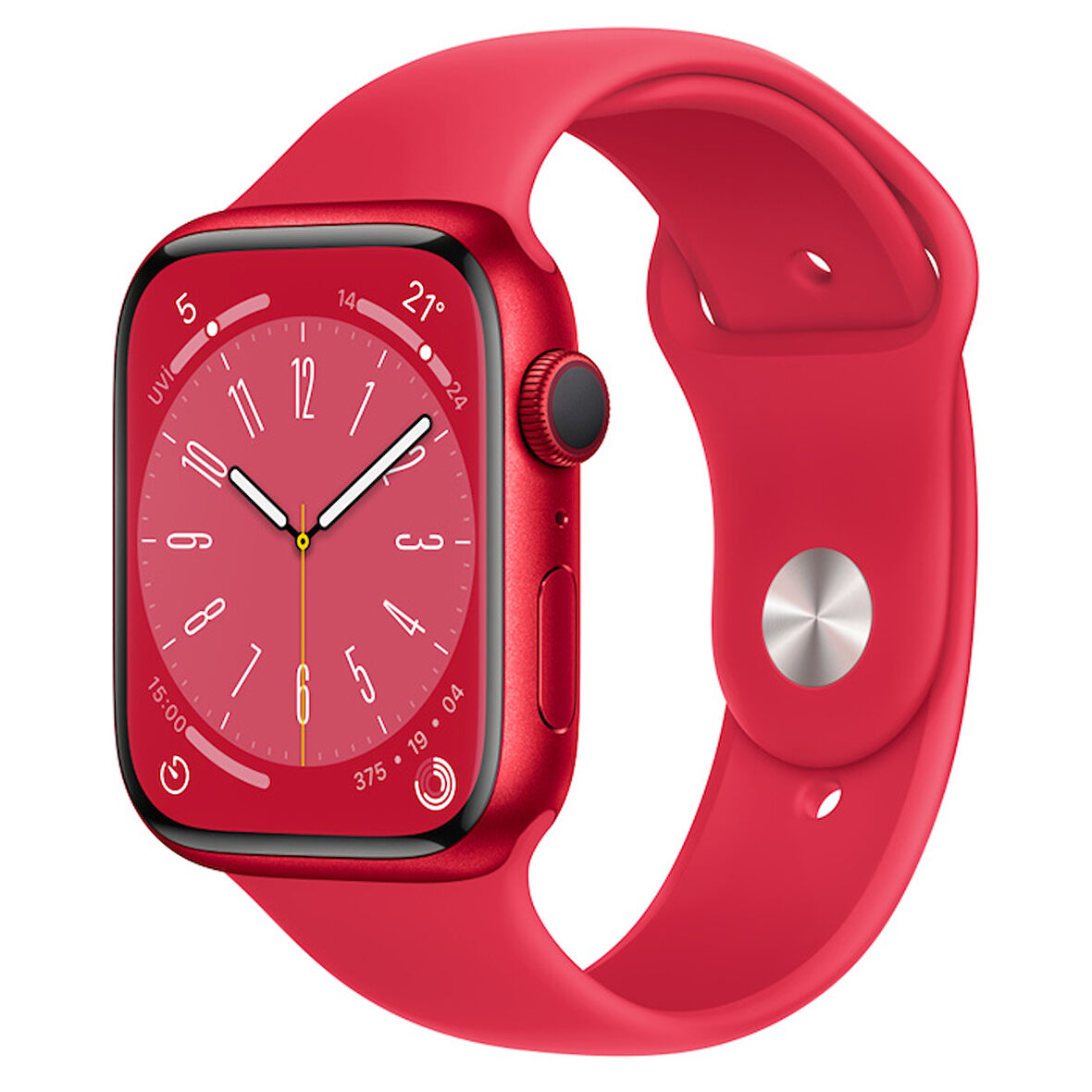 Apple Watch Seri 8 45mm (GPS) Alüminyum (PRODUCT)RED MNP43TU/A - Yenilio Outlet