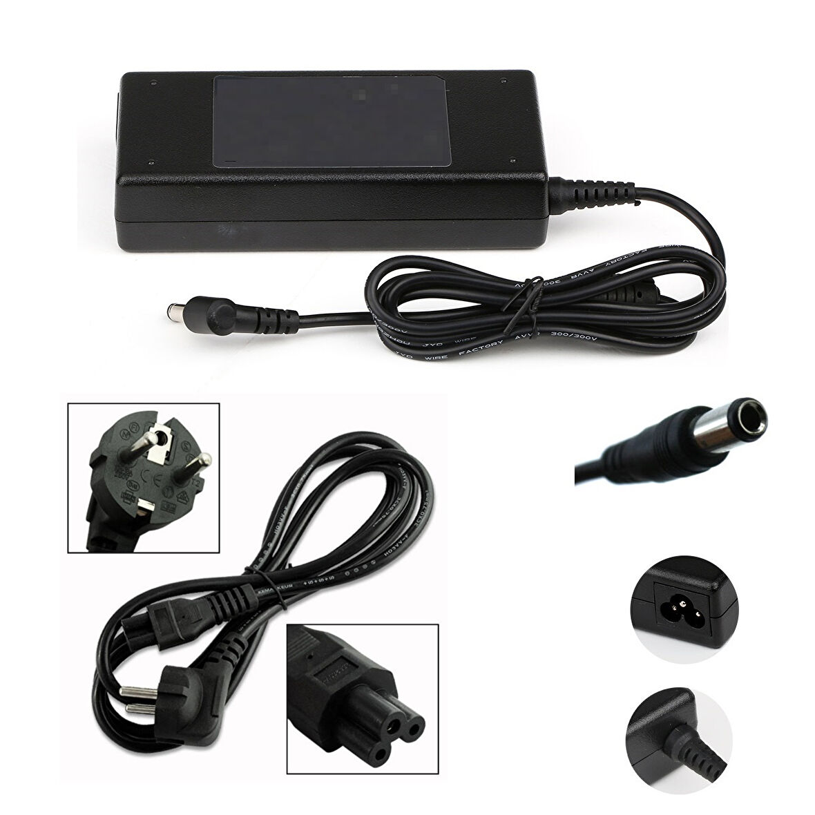 Toshiba Tecra M4-103, M4-133 Adaptör Şarj Aleti 15V Siyah Renk