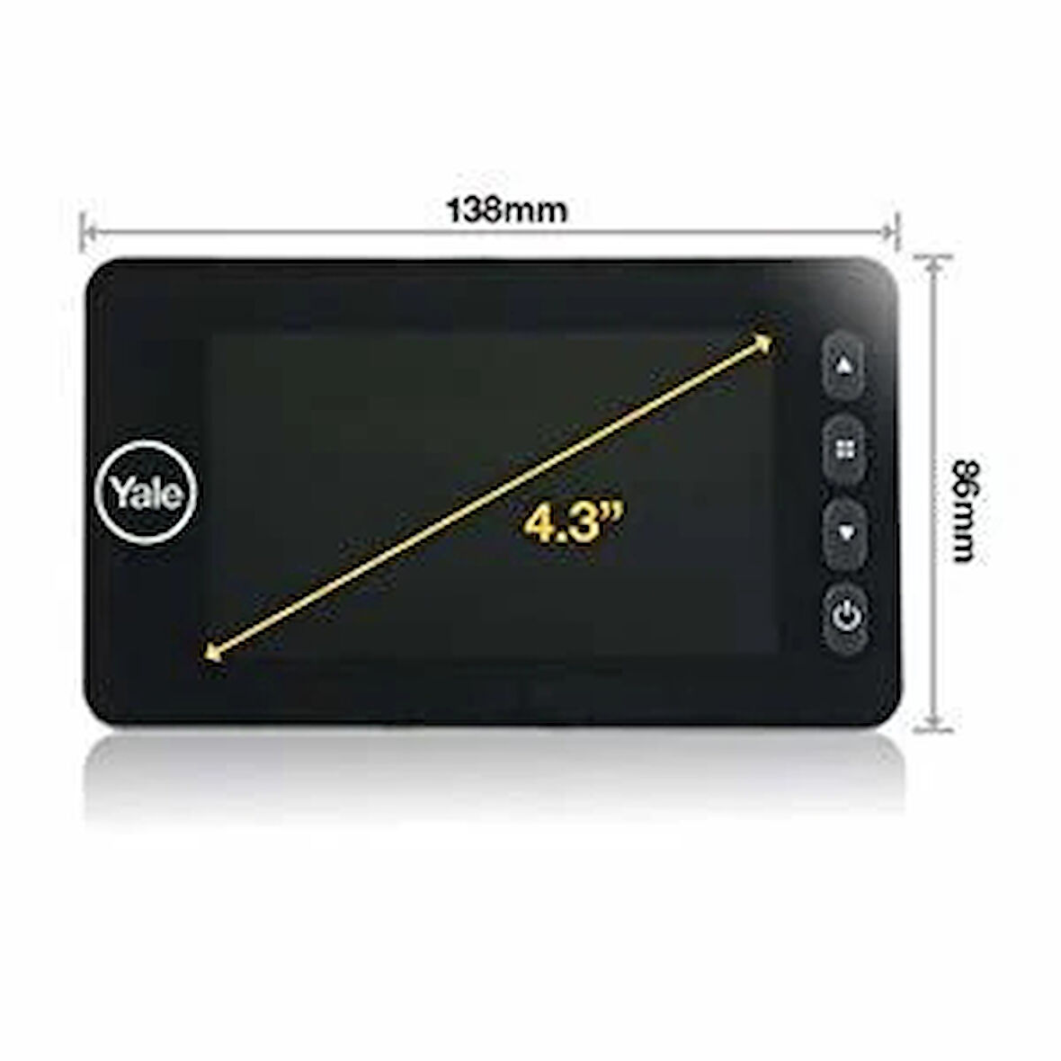 Yale 5800 LCD Ekranlı Dijital Kapı Dürbünü