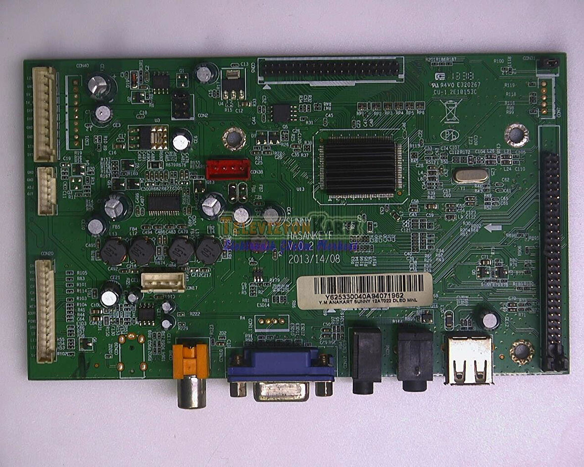 12AT022 DLED MNL,HASANKEYF V:0.5,SN042DLD12AT022-SMF,Main Board