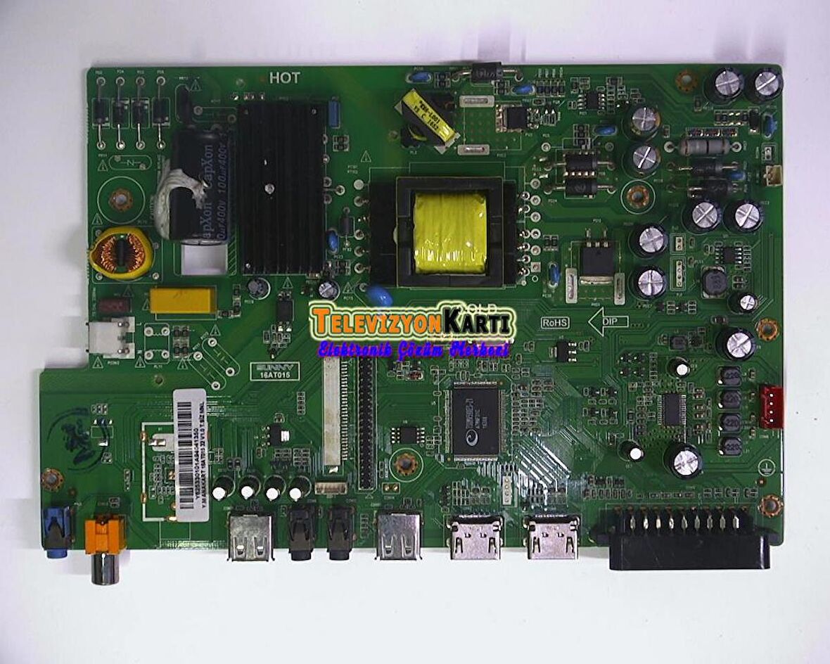 16AT015 32 V1.0 T.SİZ MNL Axen AX032DLD16AT015 Anakart 