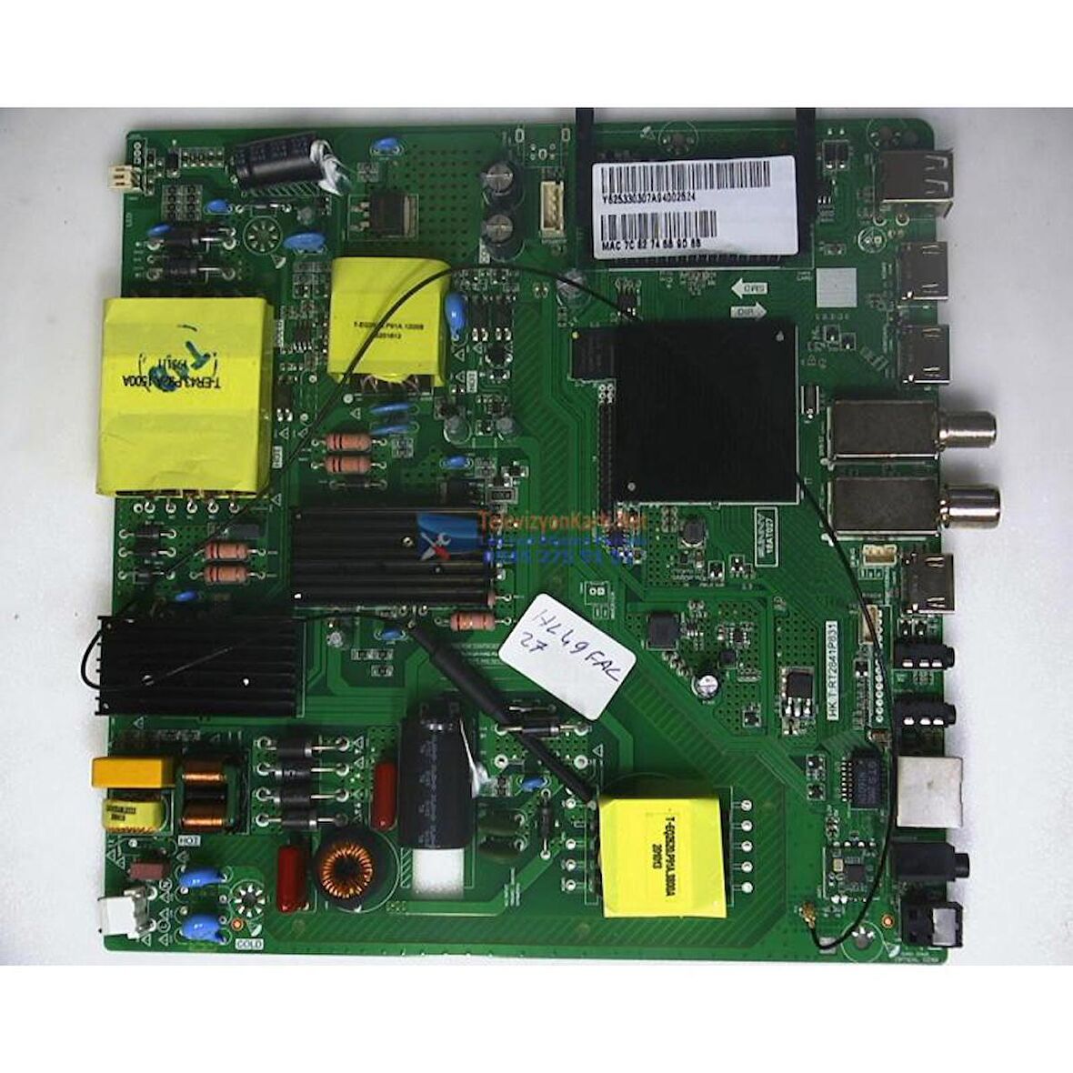 18AT027 HK.T.RT2841P831 Hi-Level HL49FAL27 Anakart 