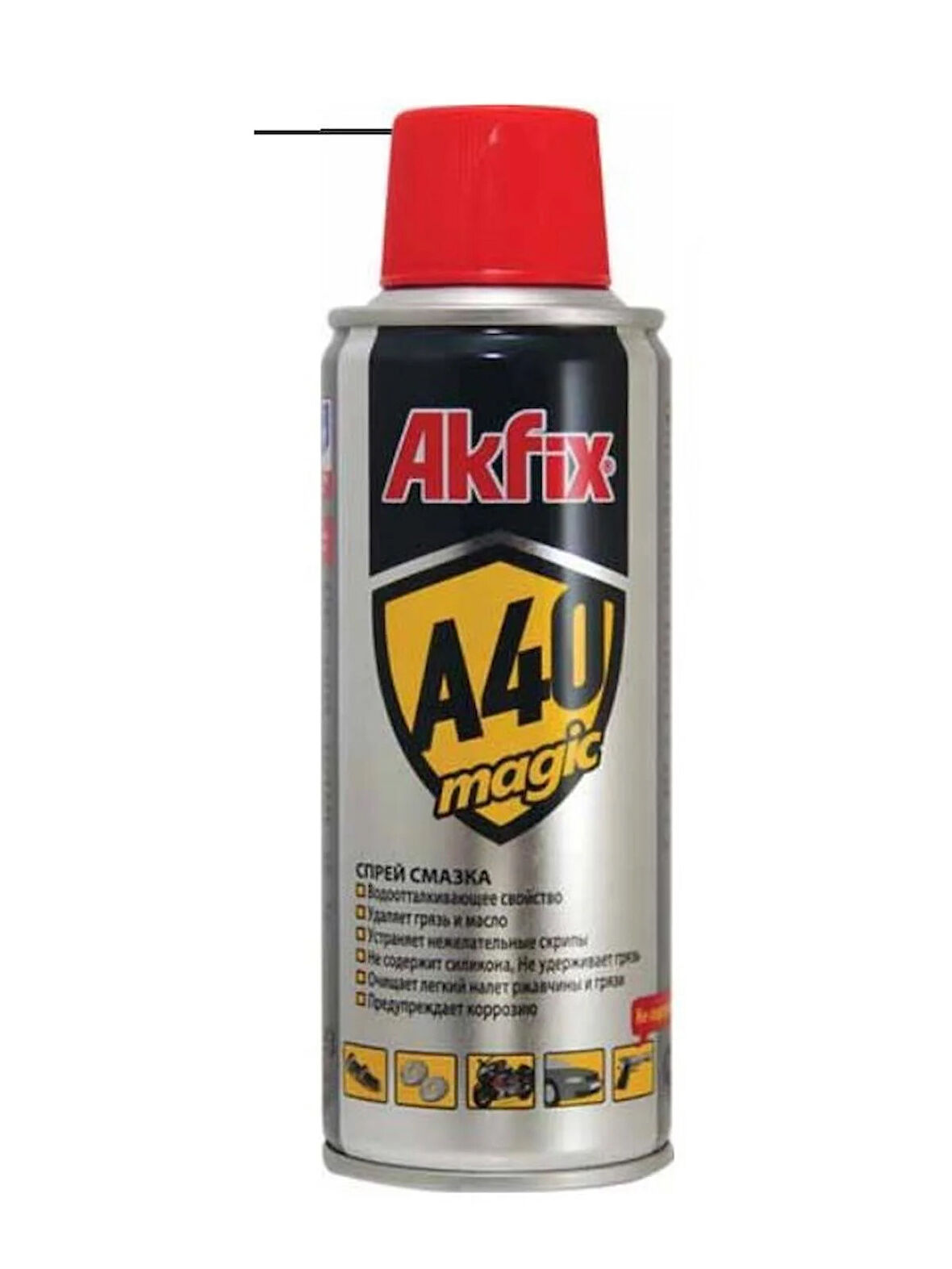 AKFİX A40 YAĞLAYICI PAS ÖNLEYİCİ SPREY 400ML (YA440)