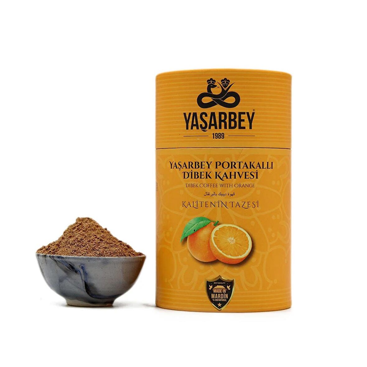 PORTAKALLI DİBEK KAHVESİ 400 GR (HEDİYELİK KUTU)