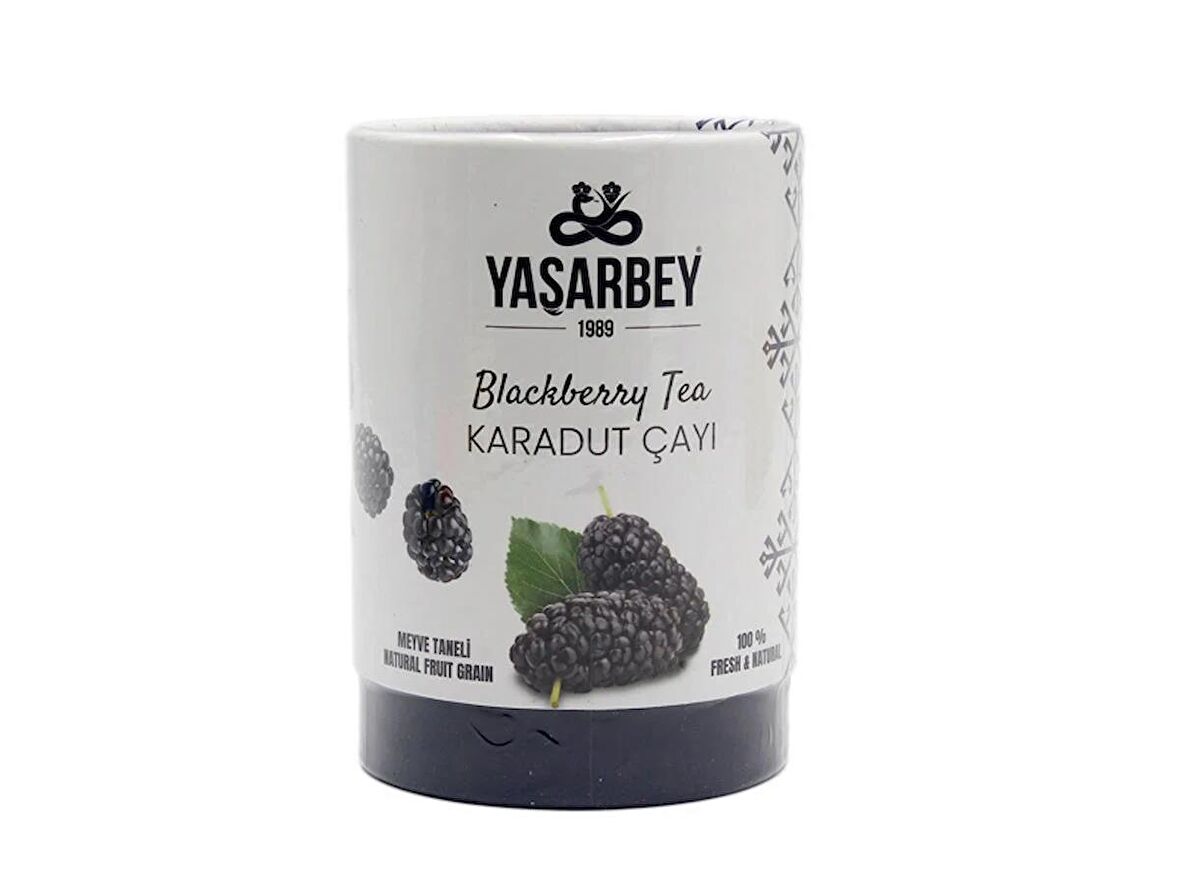 YAŞARBEY KARADUT ÇAYI 200 GR (HEDİYELİK KUTU)