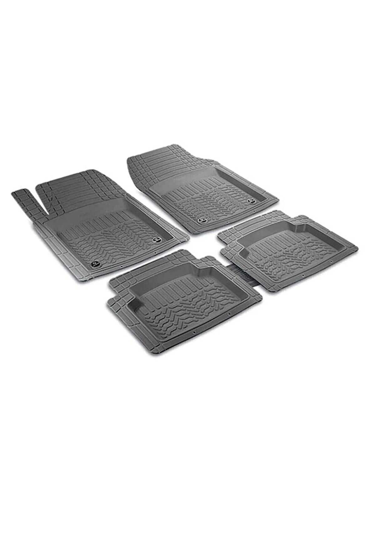 Seat Altea 2004-2015 Araca Uyumlu Deluxe Derin Havuzlu Siyah Oto Paspas Takımı