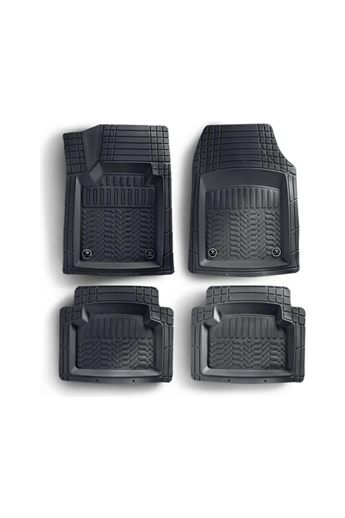 Smart Fortwo 1998-2006 Araca Uyumlu 4d Elegance Kutulu Siyah Oto Paspas Takımı