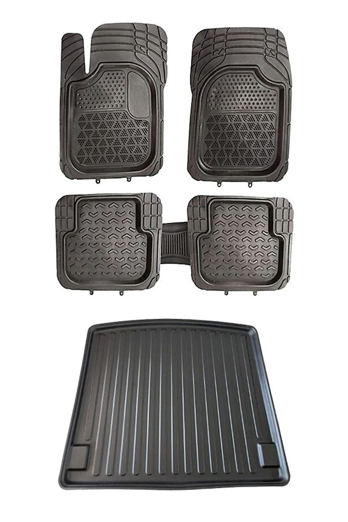 Hyundai Ioniq 5 2021 Sonrası 3d  Uyumlu Havuzlu Paspas Ve 3d Bagaj Havuzu