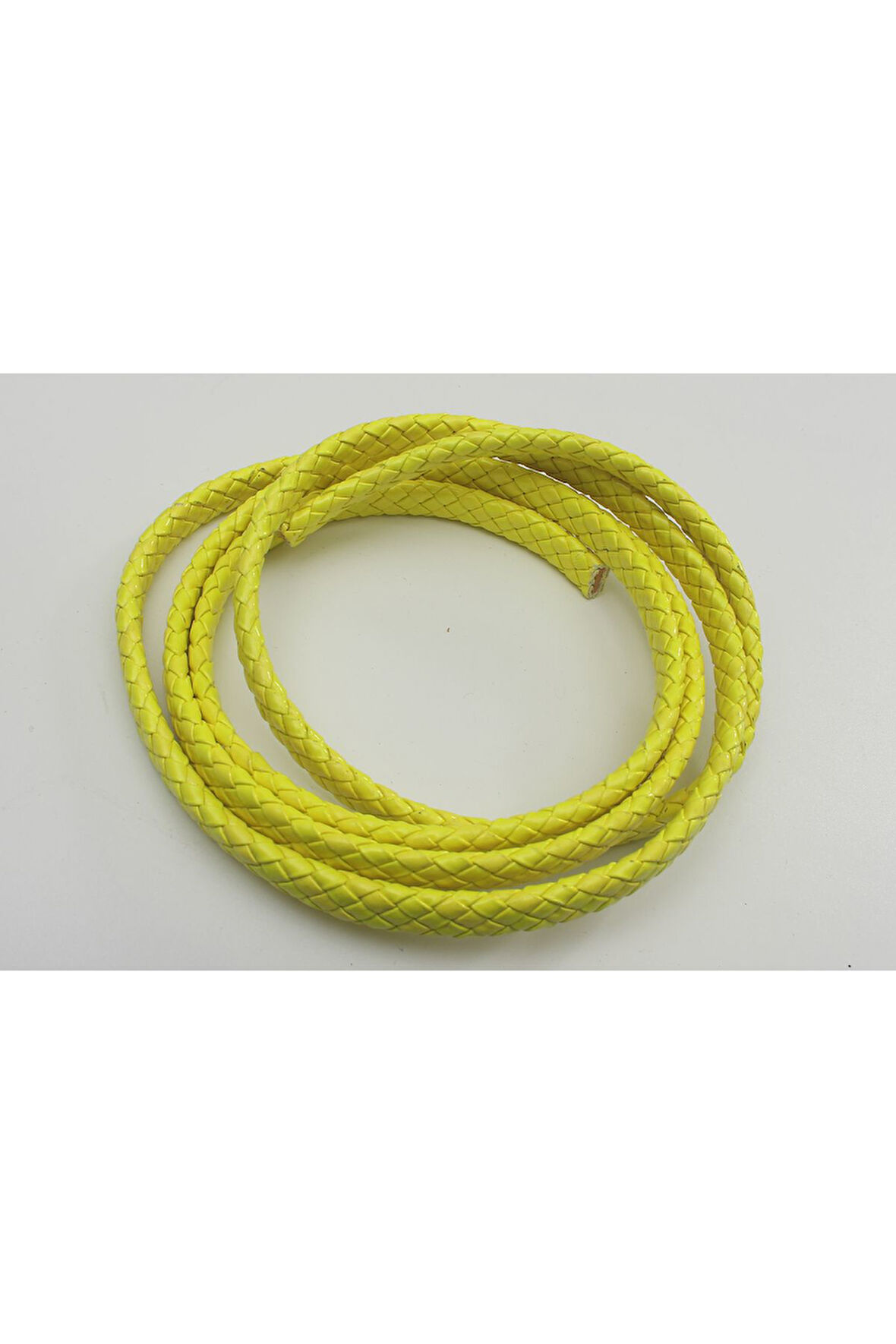 3x10-4x10 MM YASSI ÖRGÜLÜ SUNİ DERİ KORDON (5 METRE)