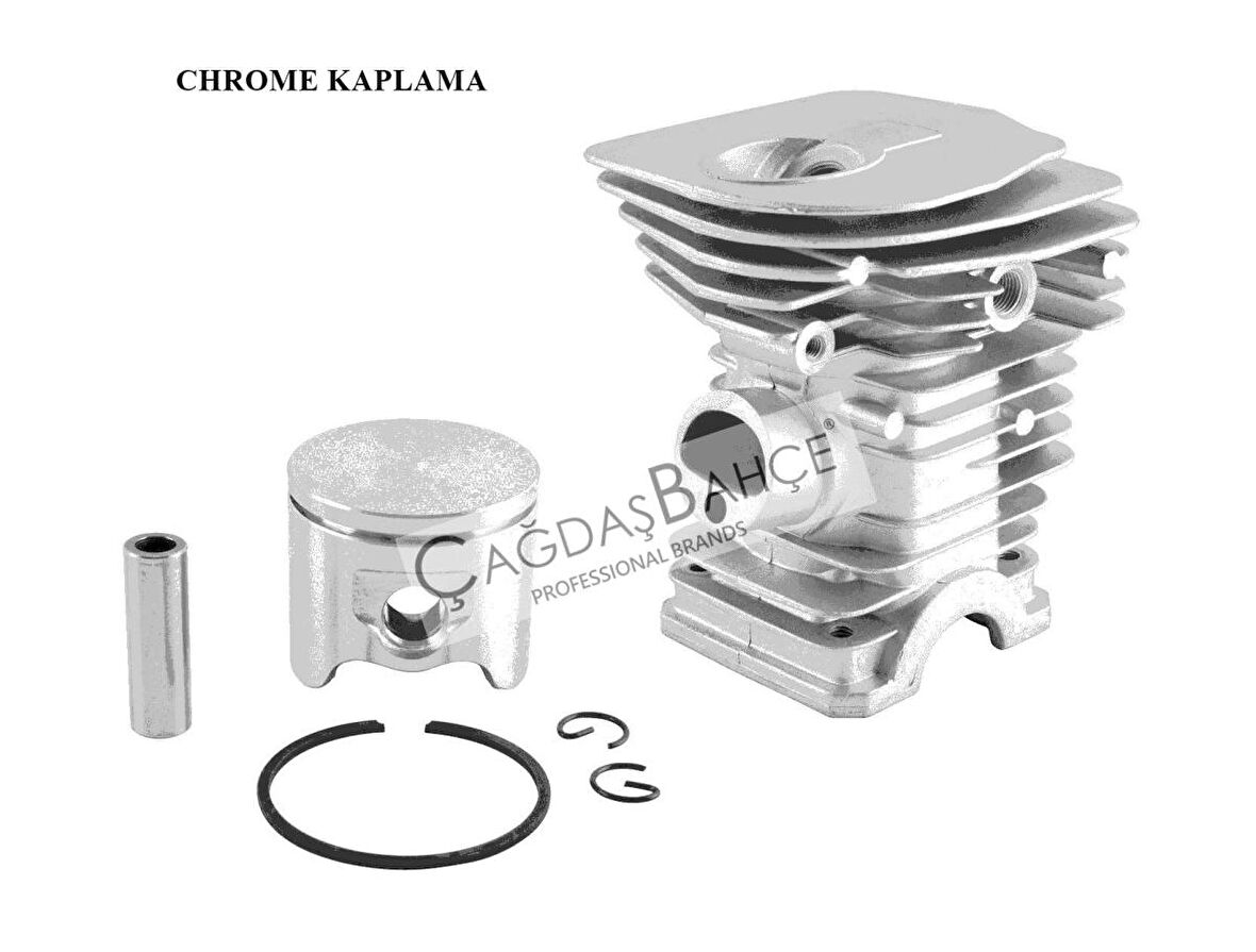 HUSQVARNA 345 / JONSERED 2145 CHROME SİLİNDİR PİSTON SETİ 42 mm