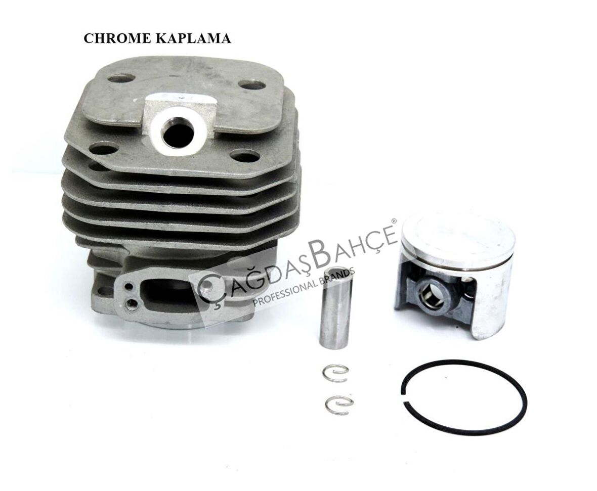 HUSQVARNA 61TESTERE CHROME SİLİNDİR PİSTON SETİ 48 mm