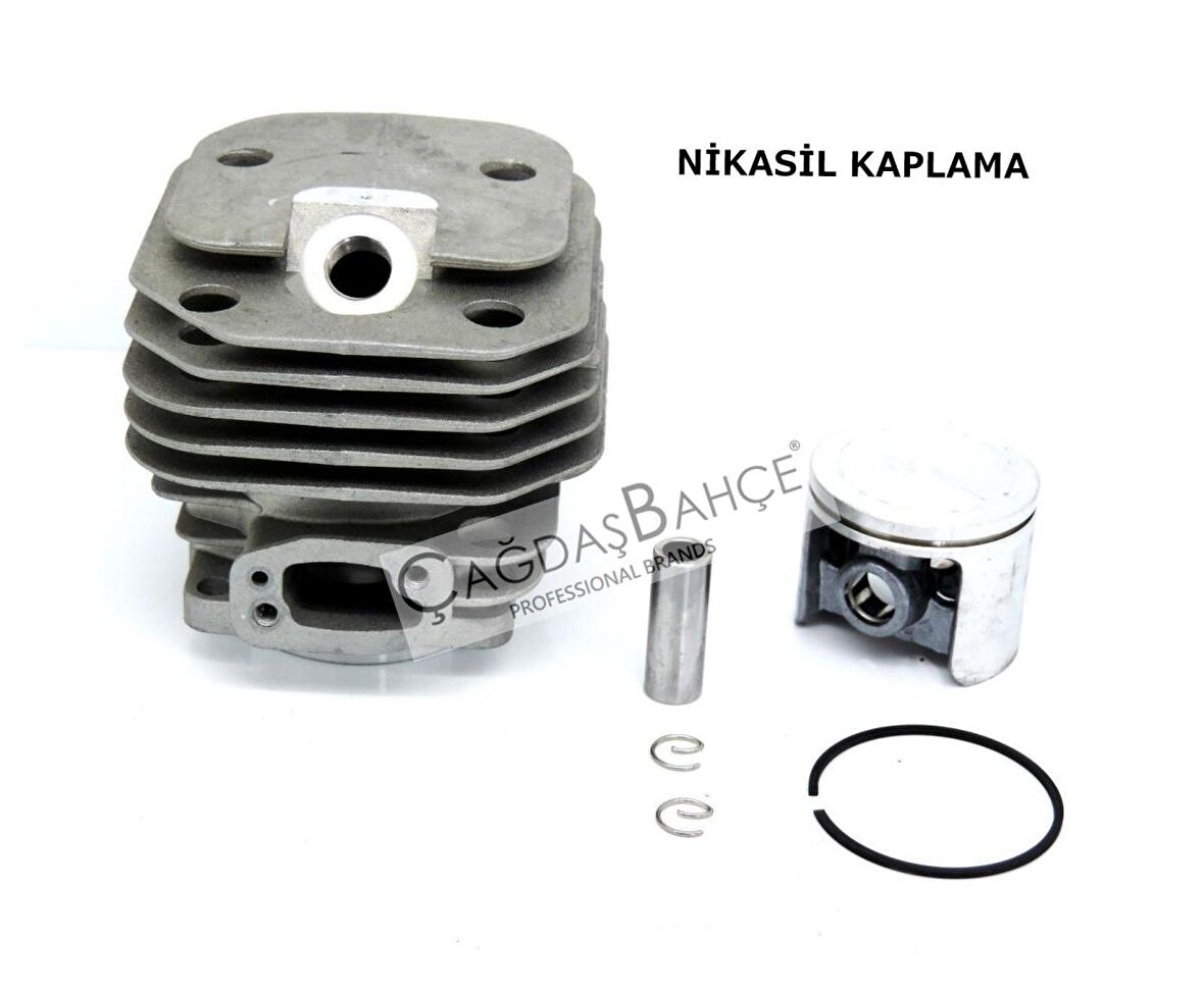 HUSQVARNA 61TESTERE NİKASİL SİLİNDİR PİSTON SETİ 48 mm
