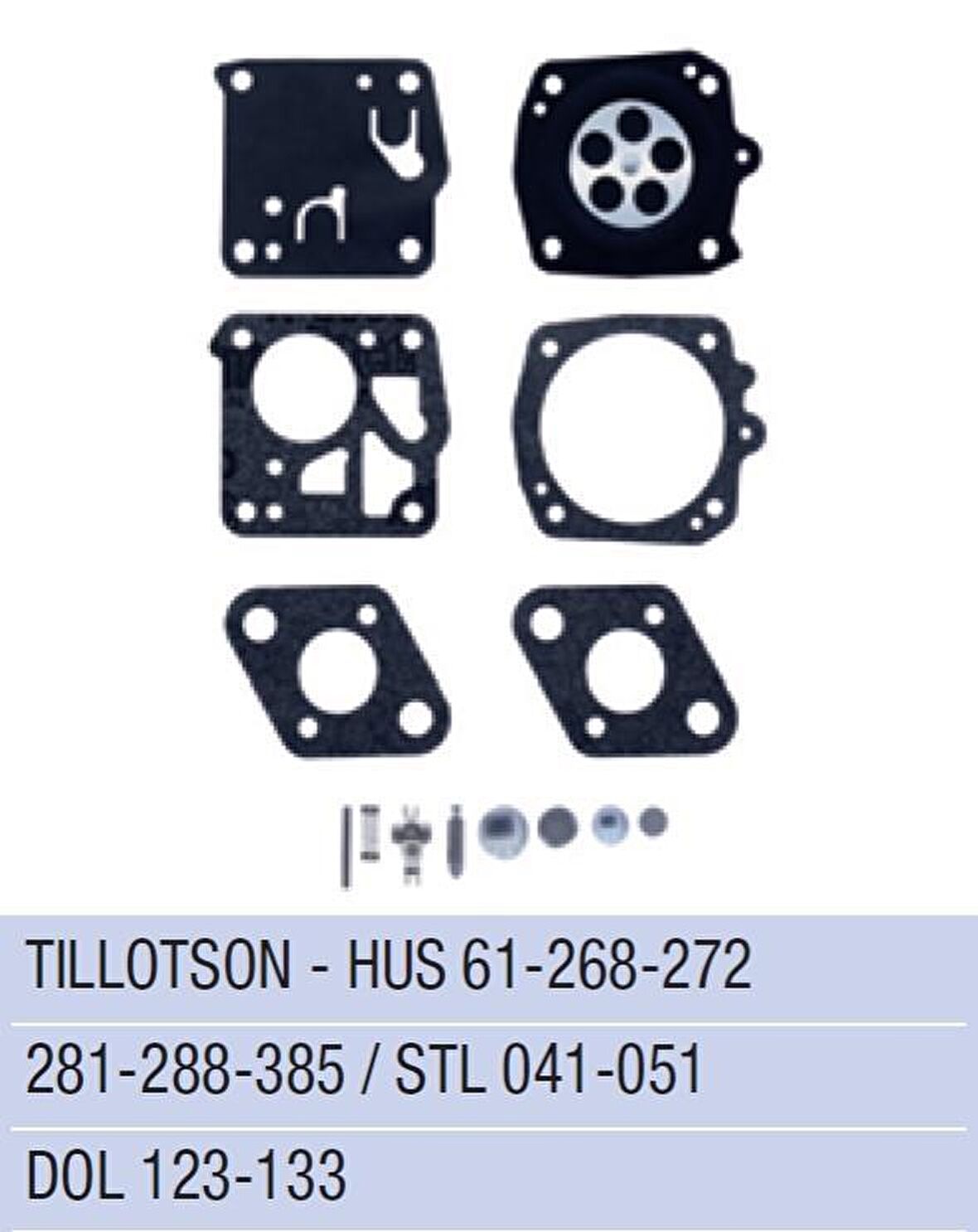 STİHL MS041 / MS051 KARBÜRATÖR DİYAFRAM - TAMİR TAKIMI- TİLLOTSON