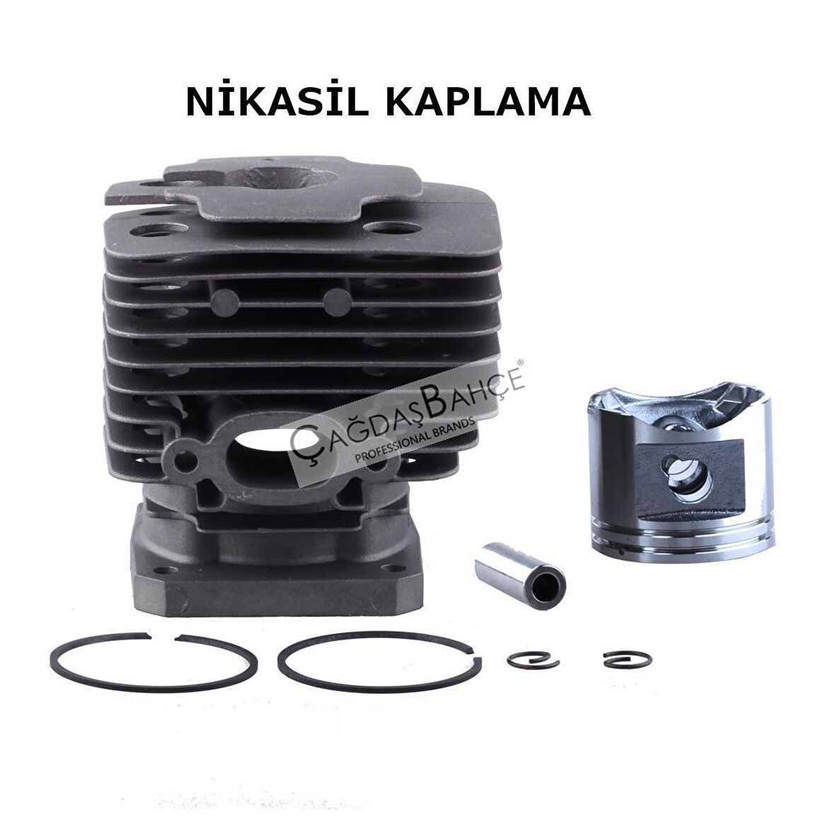 STİHL FR450 / FS450 TIRPAN NİKASİL SİLİNDİR PİSTON SETİ 42 mm