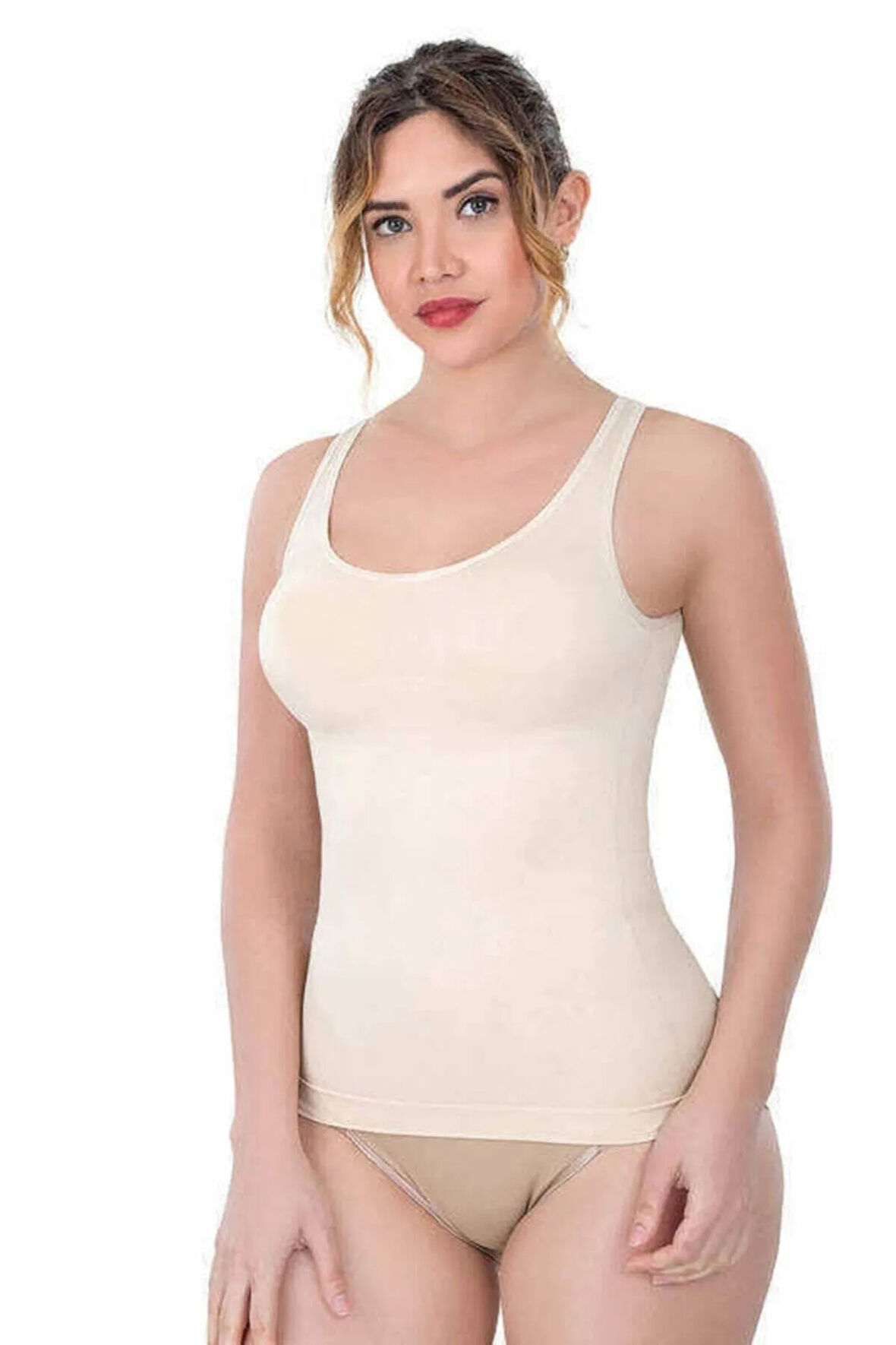 Kadın Kalın Askılı Korse Atlet 5025