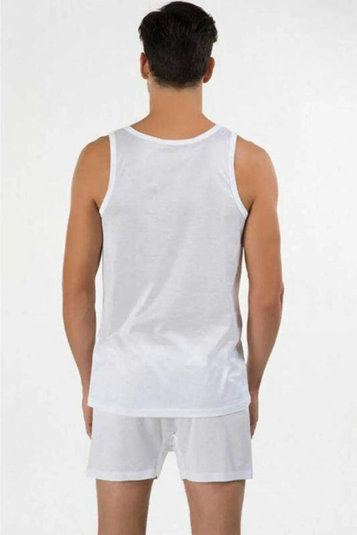 Erkek Beyaz Askılı Atlet 44at80011