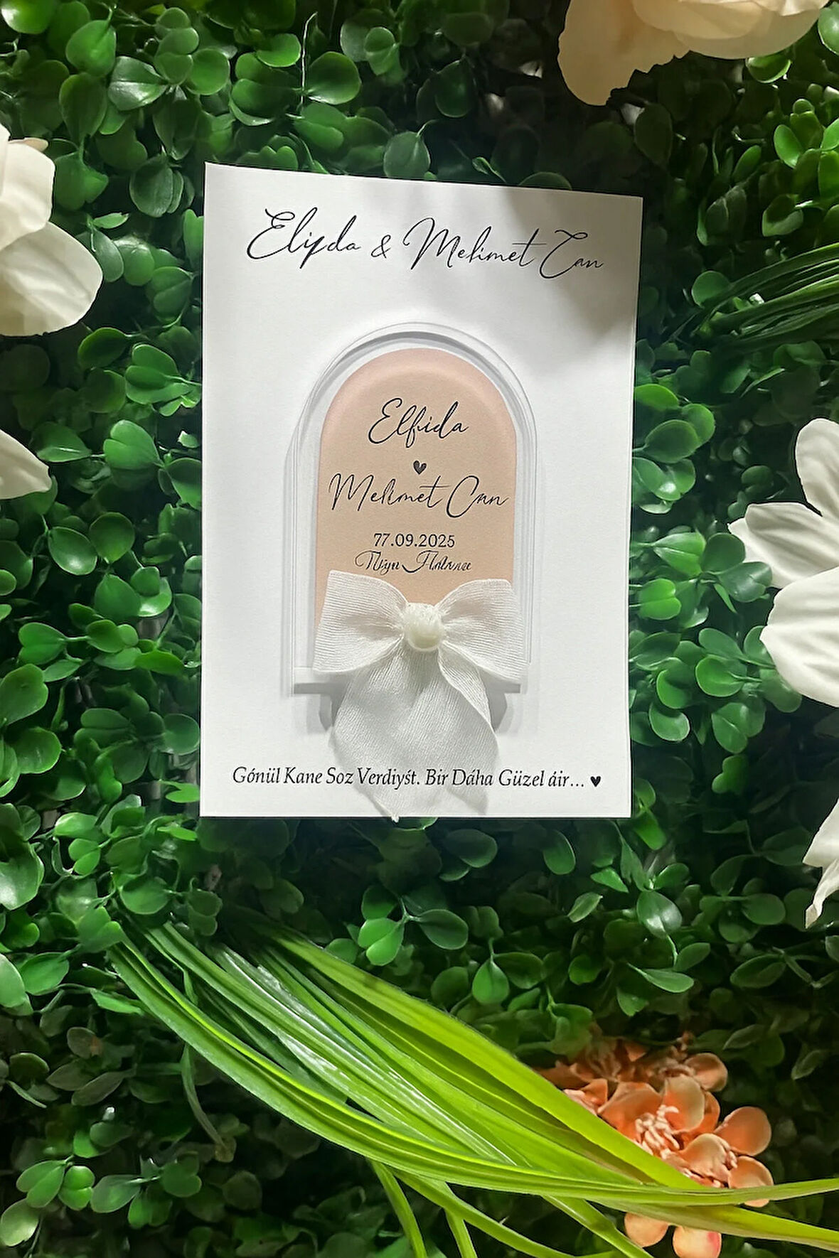 UV Baskı Pleksi Magnet Söz, Nişan, Nikah, Düğün, Kına, Doğum Günü 10 Adet