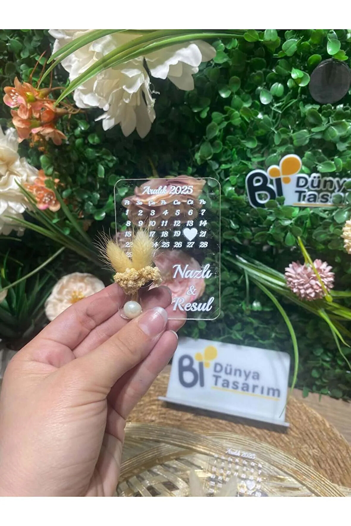 UV Baskı Pleksi Magnet Söz, Nişan, Nikah, Düğün, Kına, Doğum Günü 10 Adet