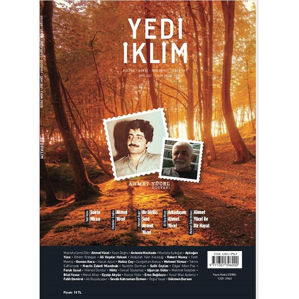 Yedi İklim 367.Sayı Ekim 2020