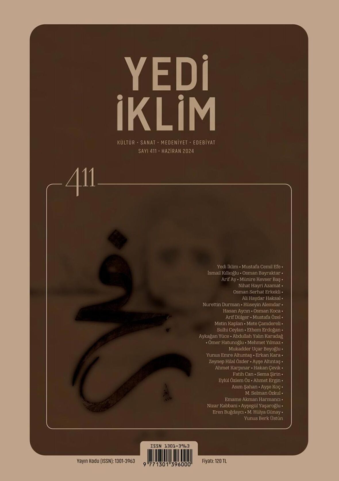 Yedi İklim 411.Sayı Haziran 2024