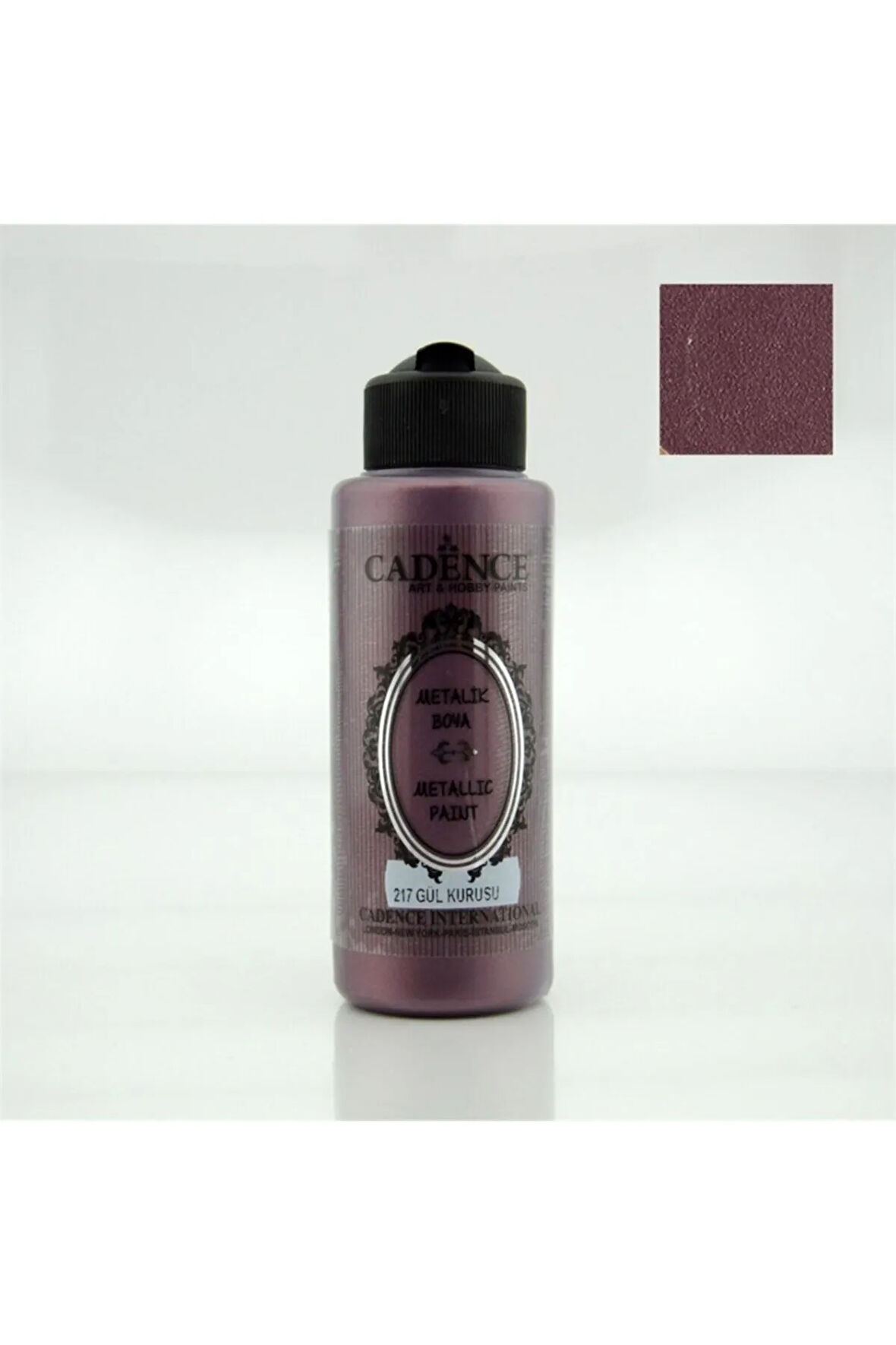 Metalik Sedefli Boya 120ml.217 Gül Kurusu