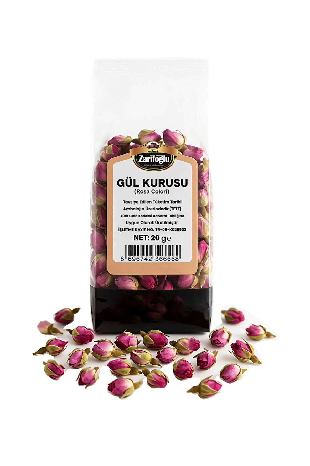 Gül Kurusu Bitkisi Şifalı Bitkiler 20 gr