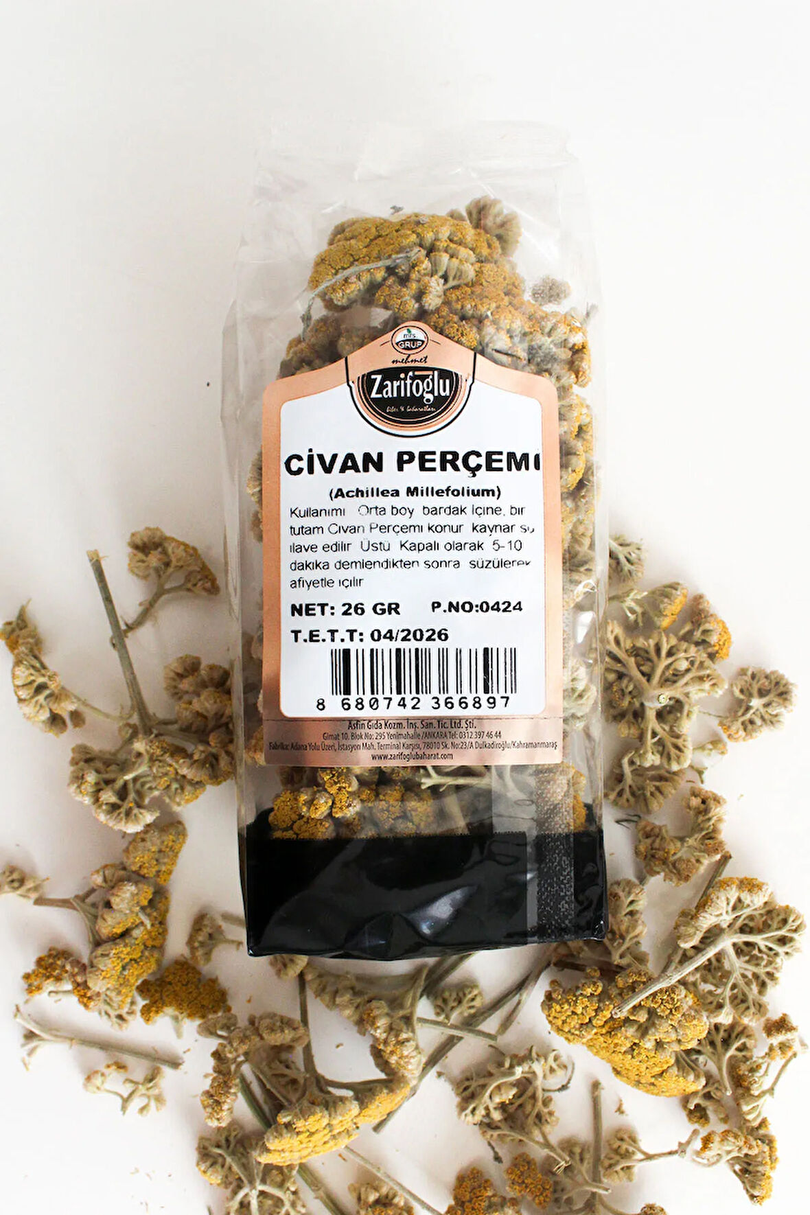 Civan Perçemi Otu Bitkisi Şifalı Bitkiler 26 gr