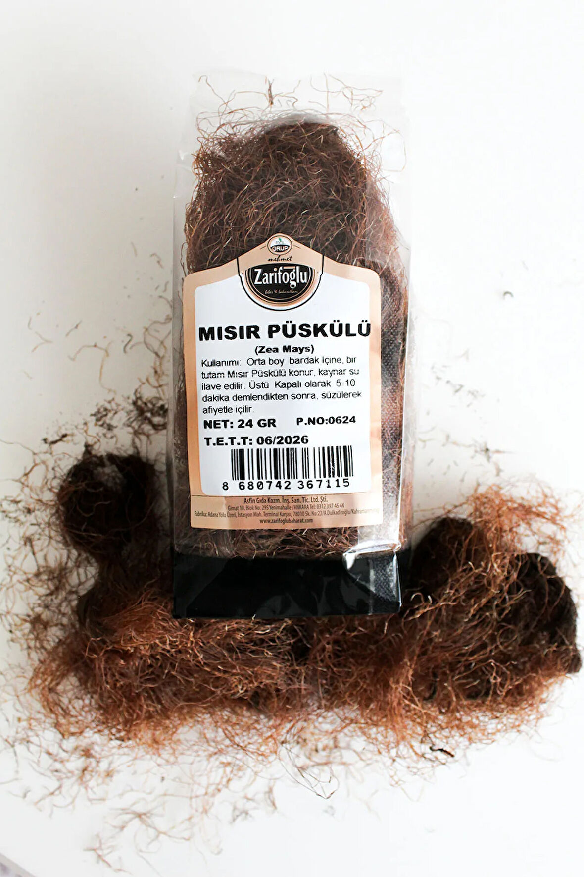 Mısır Püskülü Bitkisi Şifalı Bitkiler 24 gr