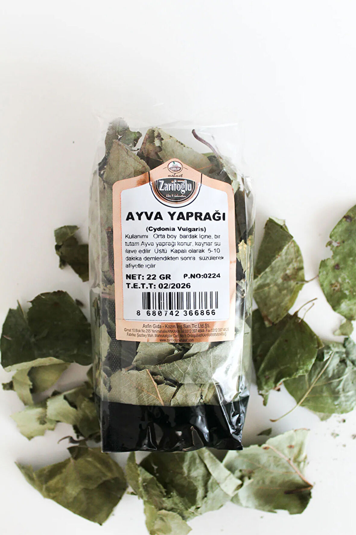 Ayva Yaprağı Bitkisi Otu Şifalı Bitkiler 22 gr