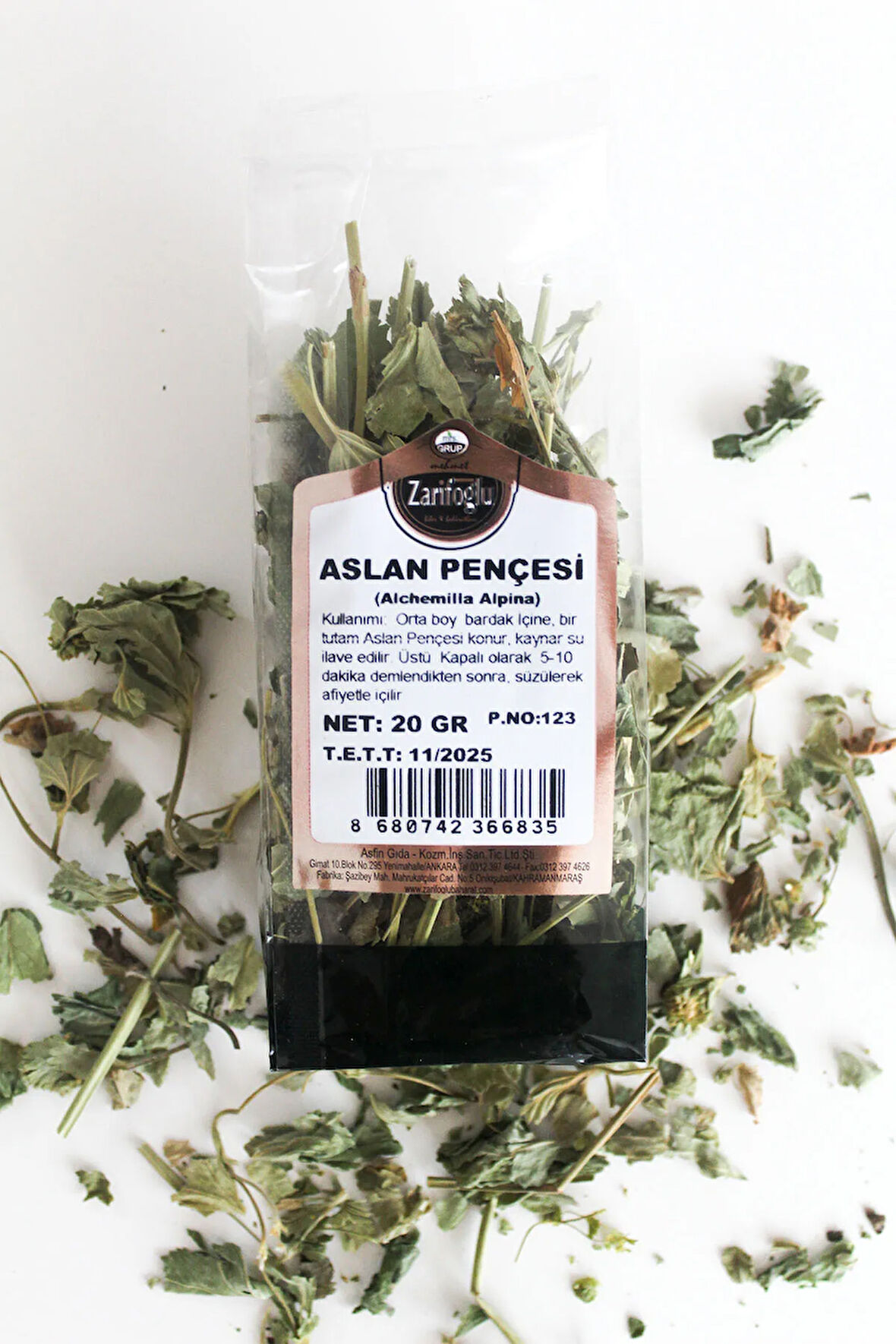 Aslan Pençesi Bitkisi Otu Bitkiler 20 gr