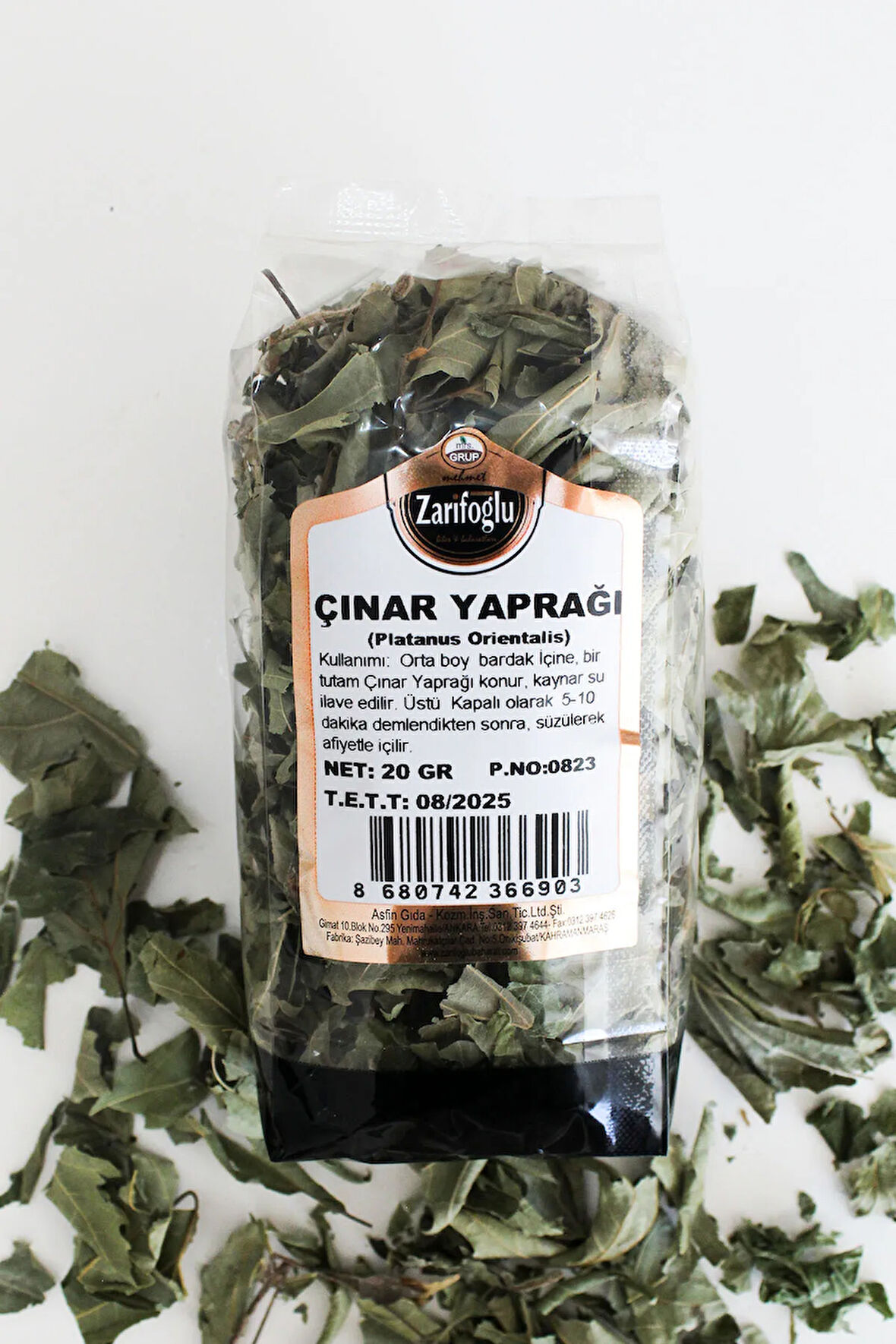 Çınar Yaprağı Bitkisi Otu Şifalı Bitkiler 20 gr
