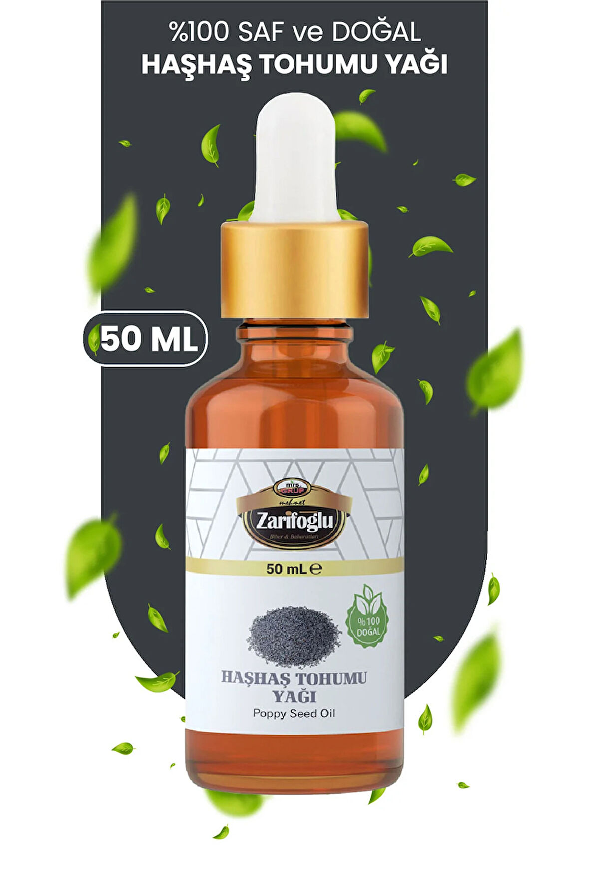 Haşhaş Tohumu Yağı 50 ml