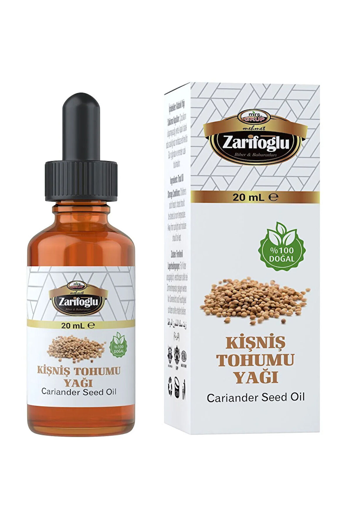 Kişniş Tohumu Yağı 20 ml
