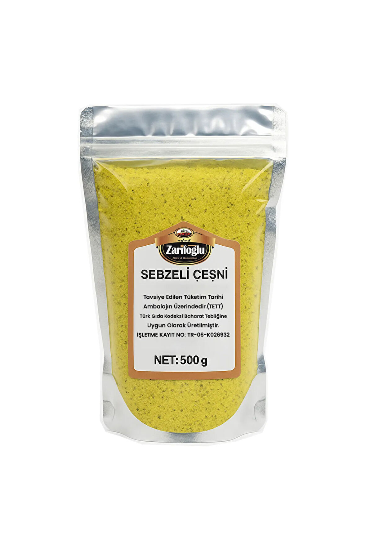 Sebzeli Çeşni 500 gr