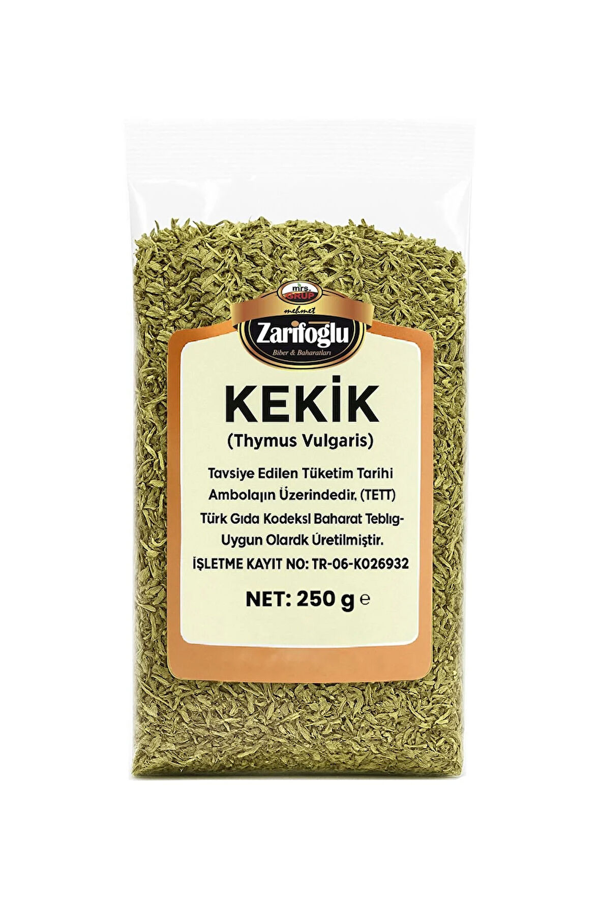 Kekik 250 gr