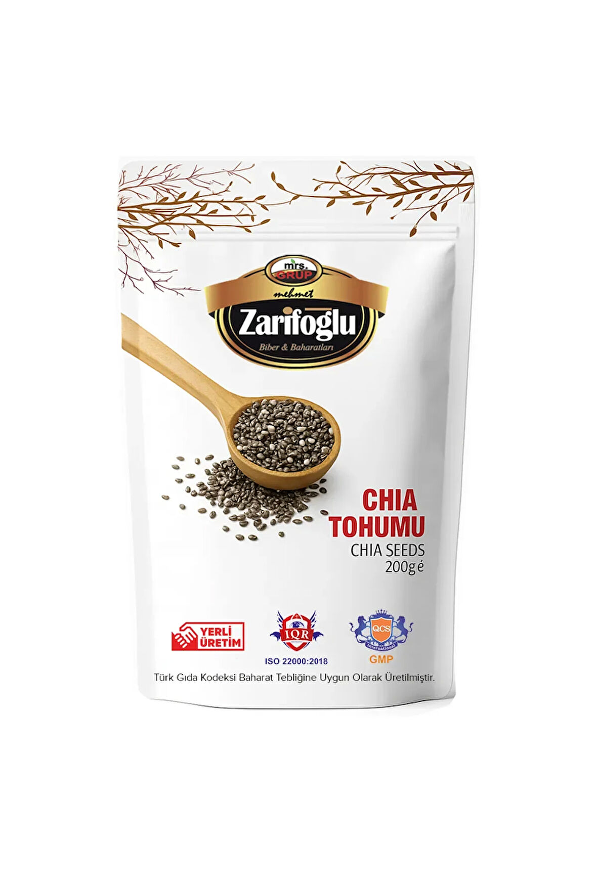 Chia Tohumu 200 gr