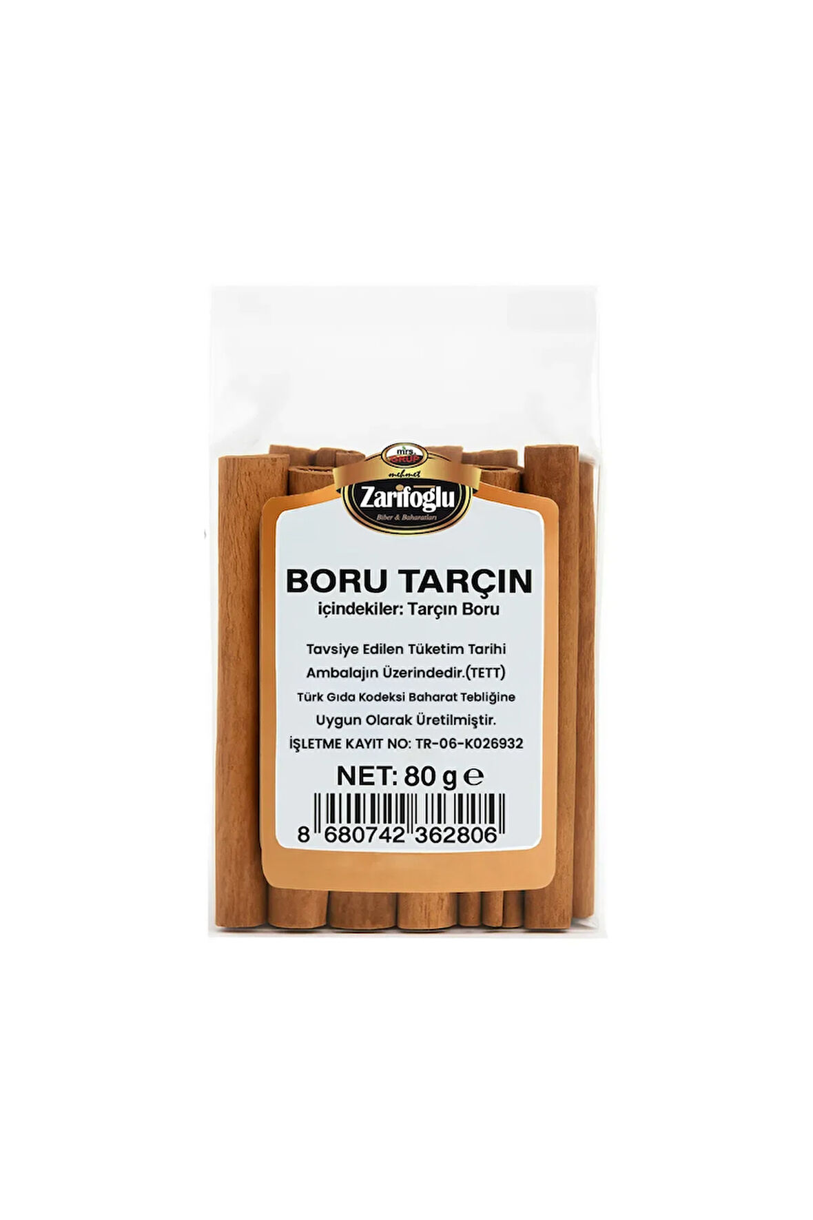 Tarçın Boru 80 gr