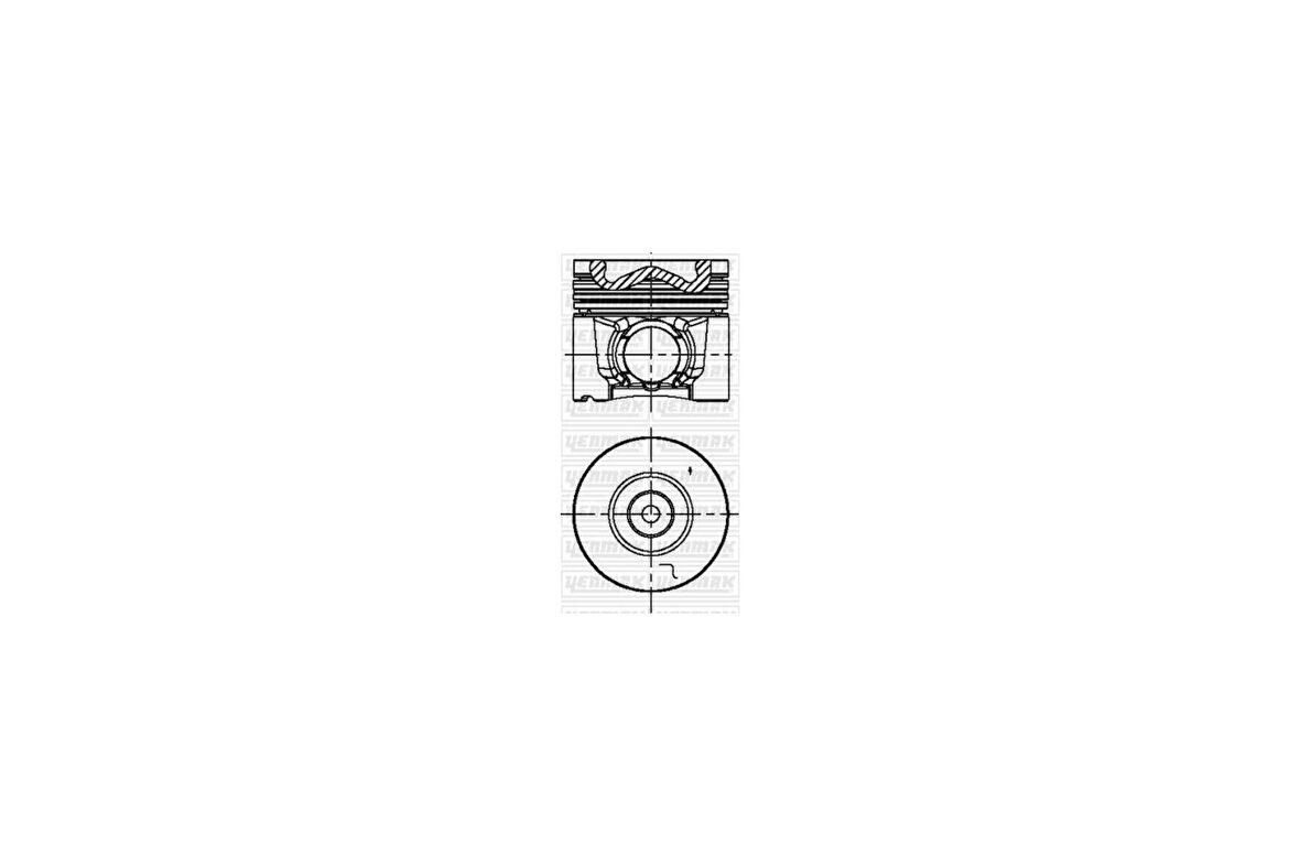 Yenmak 31-04584-000 Piston Segman STD D-MaEuro 5 4Jj1 12-8981800181 8-98180018-1