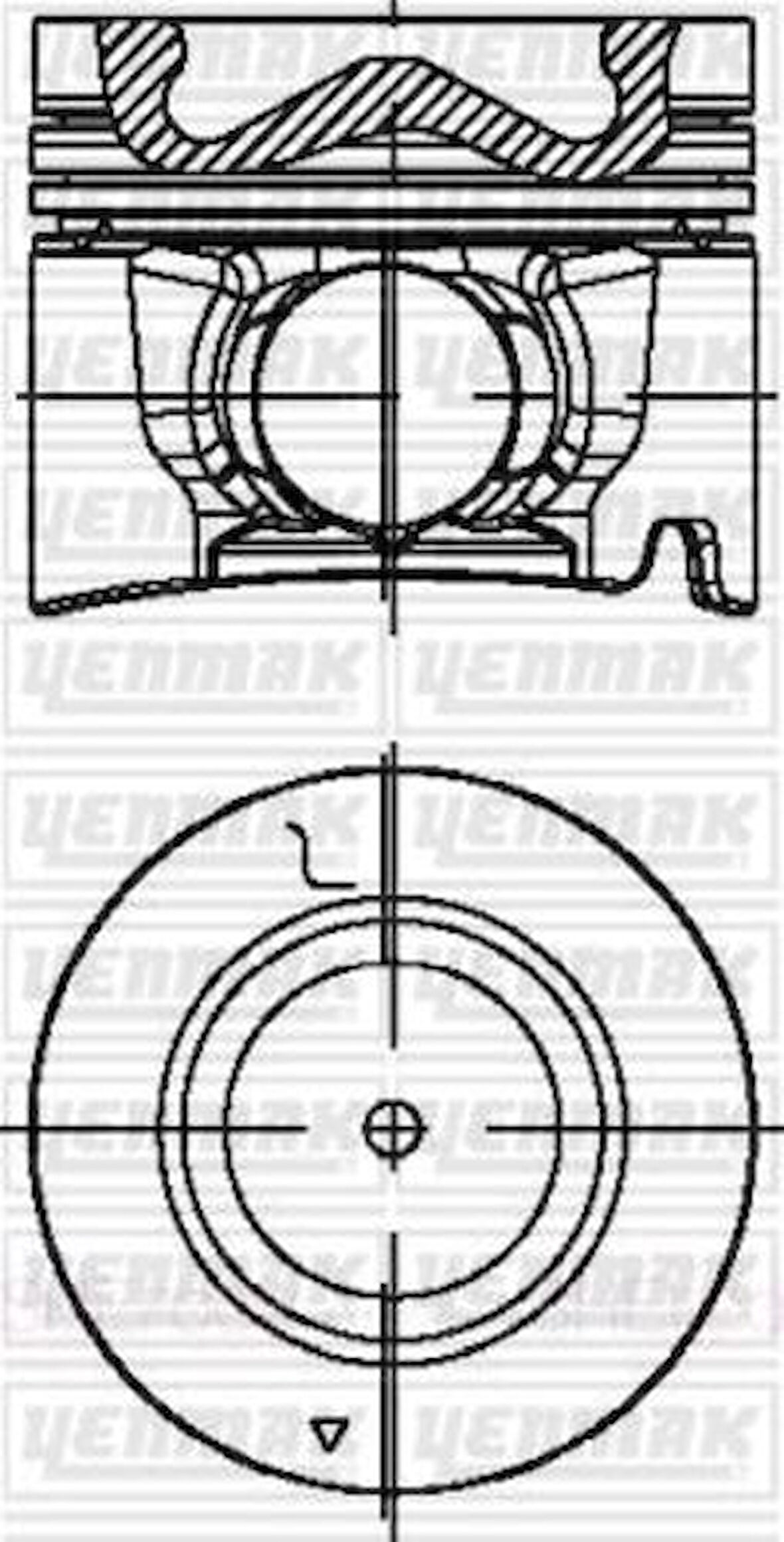 Yenmak 39-04583-000 Piston Segman STD D-MaEuro 4 4Jj1 07-11 898028031.0 8-98028118-0