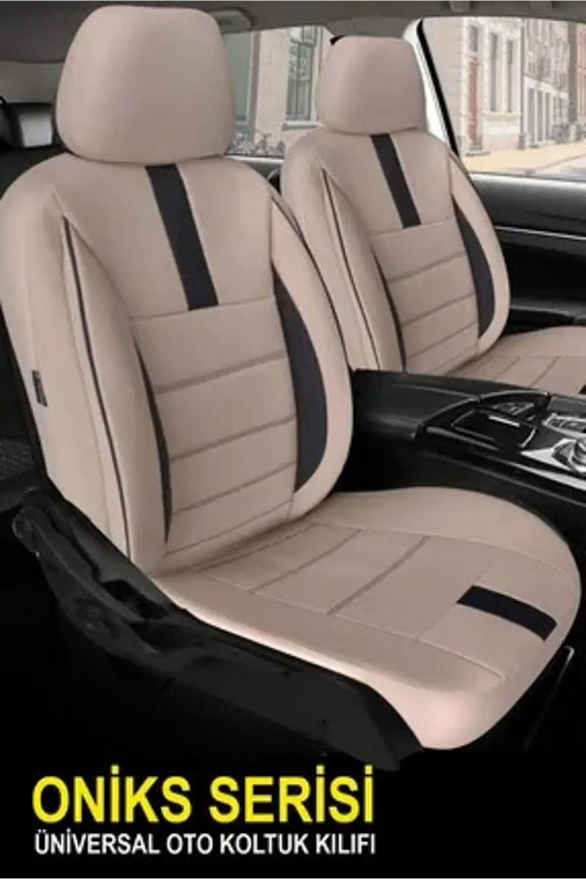 Chrysler Jeep Renegade 1.6 Multijet Longitude 2014 Trend Serisi Tay Tüyü Oto Koltuk Kılıfı BEJ