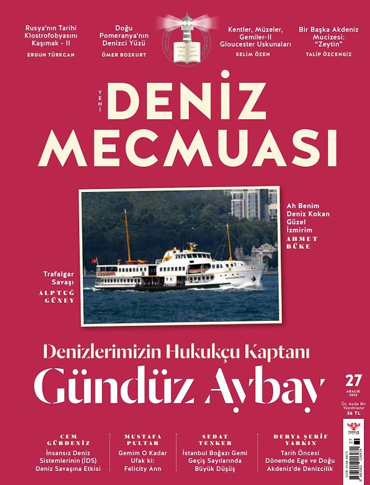 Yeni Deniz Mecmuası 27.Sayı Aralık 2022