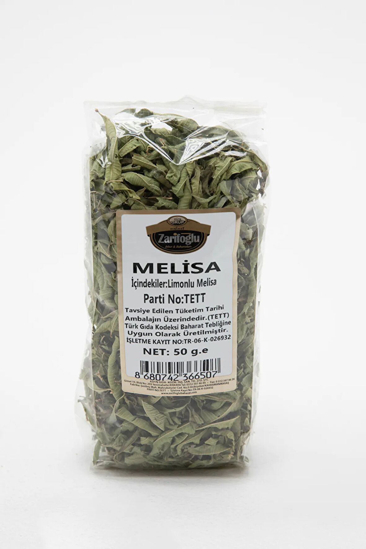 Melisa Bitkisi Otu Şifalı Bitkiler 50 gr