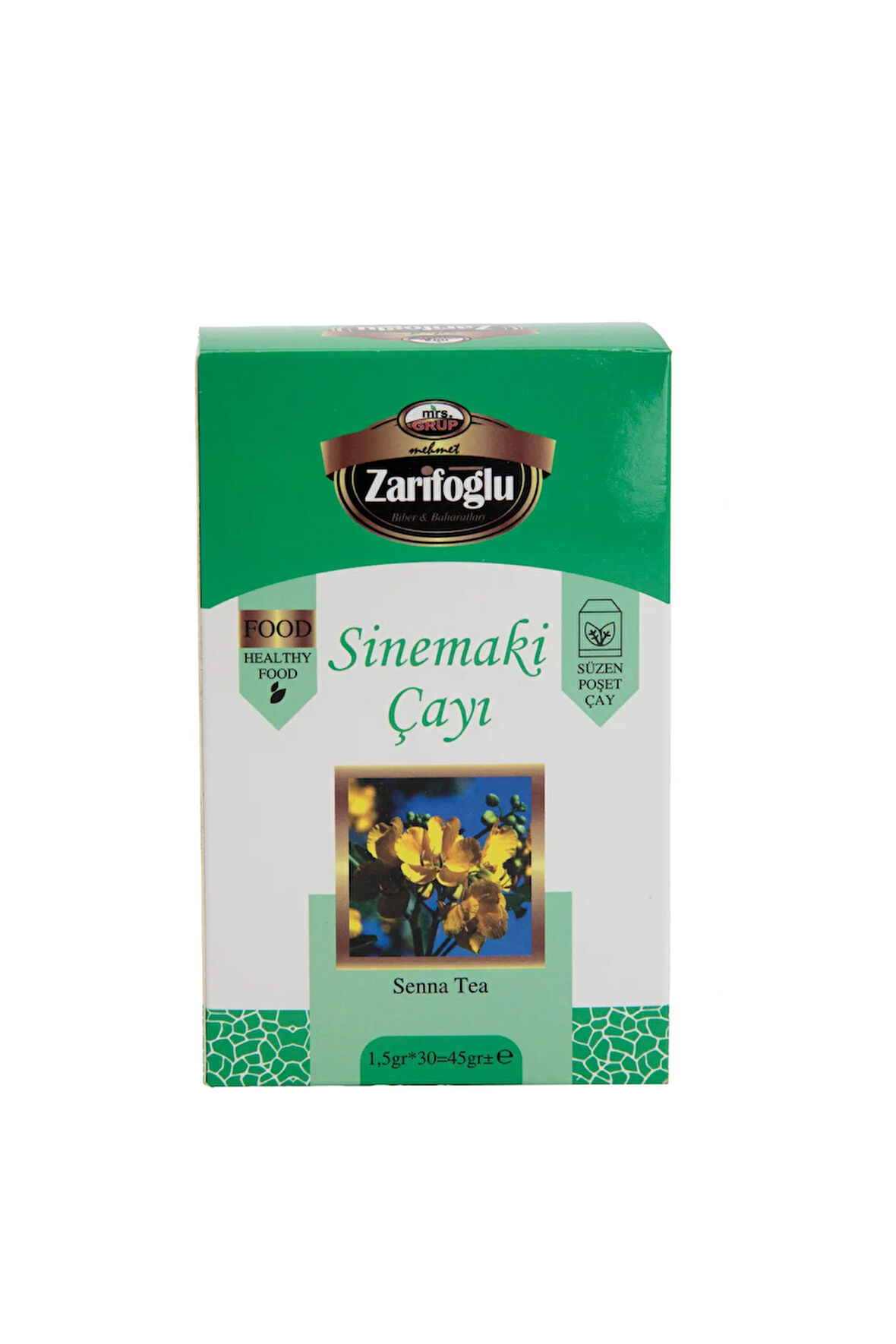 Sinameki Çayı Otu Bitkisi Şifalı Bitkiler 30 Paket Poşet Çay