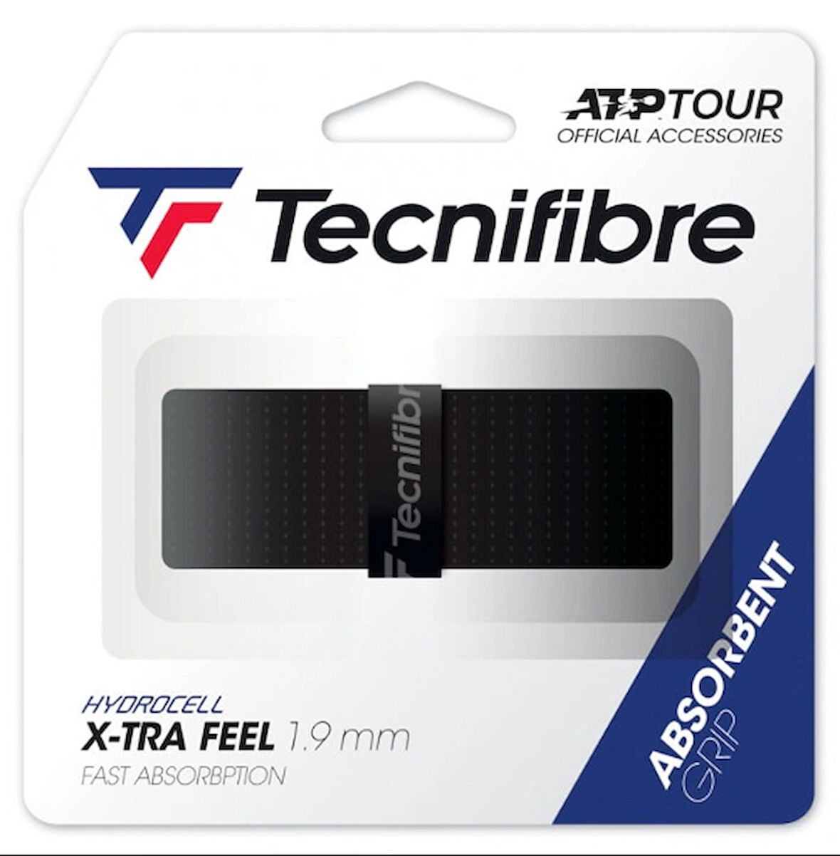 Tecnifibre X-Tra Feel Ana Grip - Siyah (1,9 mm)