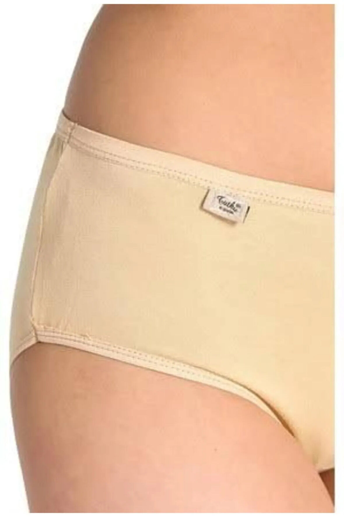 Kadın Siyah Geniş Bel Ince Lastik Bato Külot