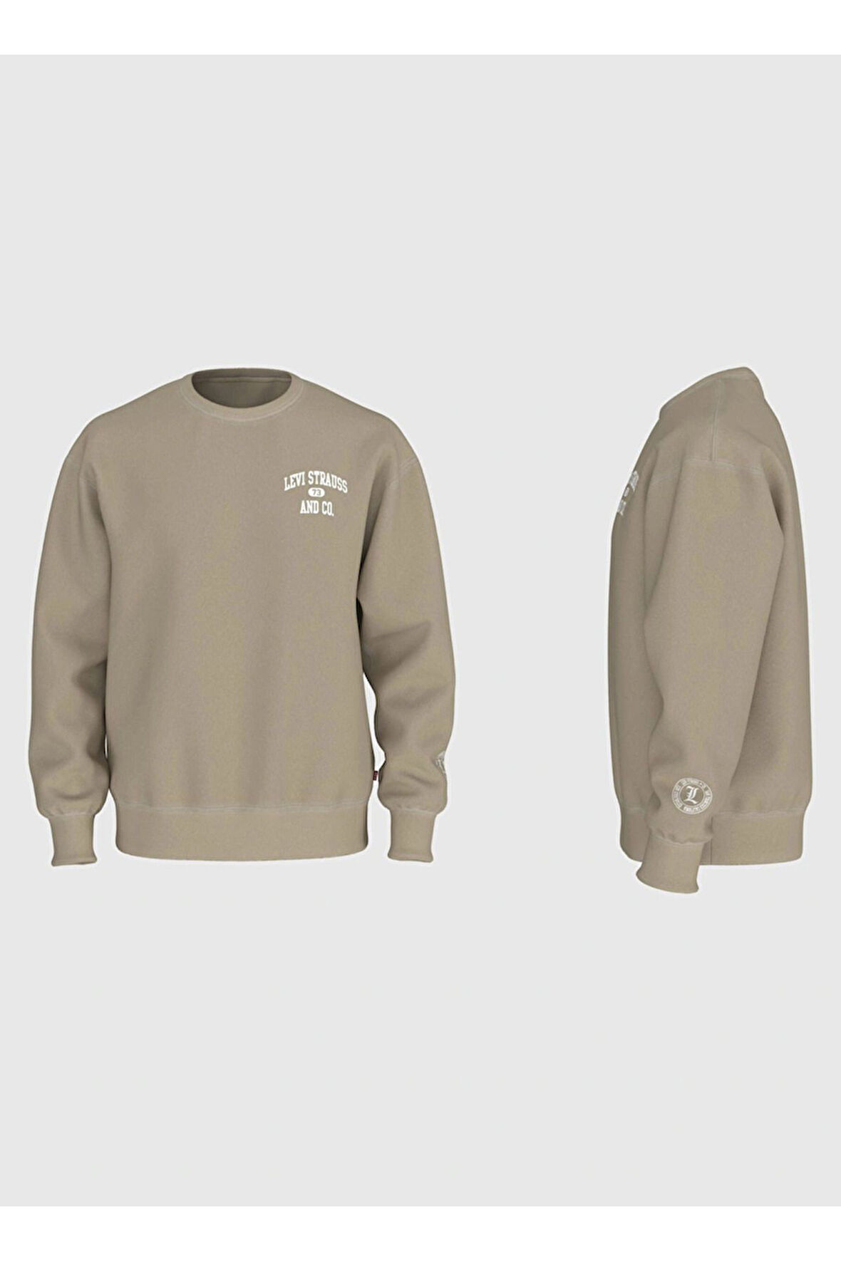 Levi's Erkek Standart Baskılı Sweatshirt - A2826-0024