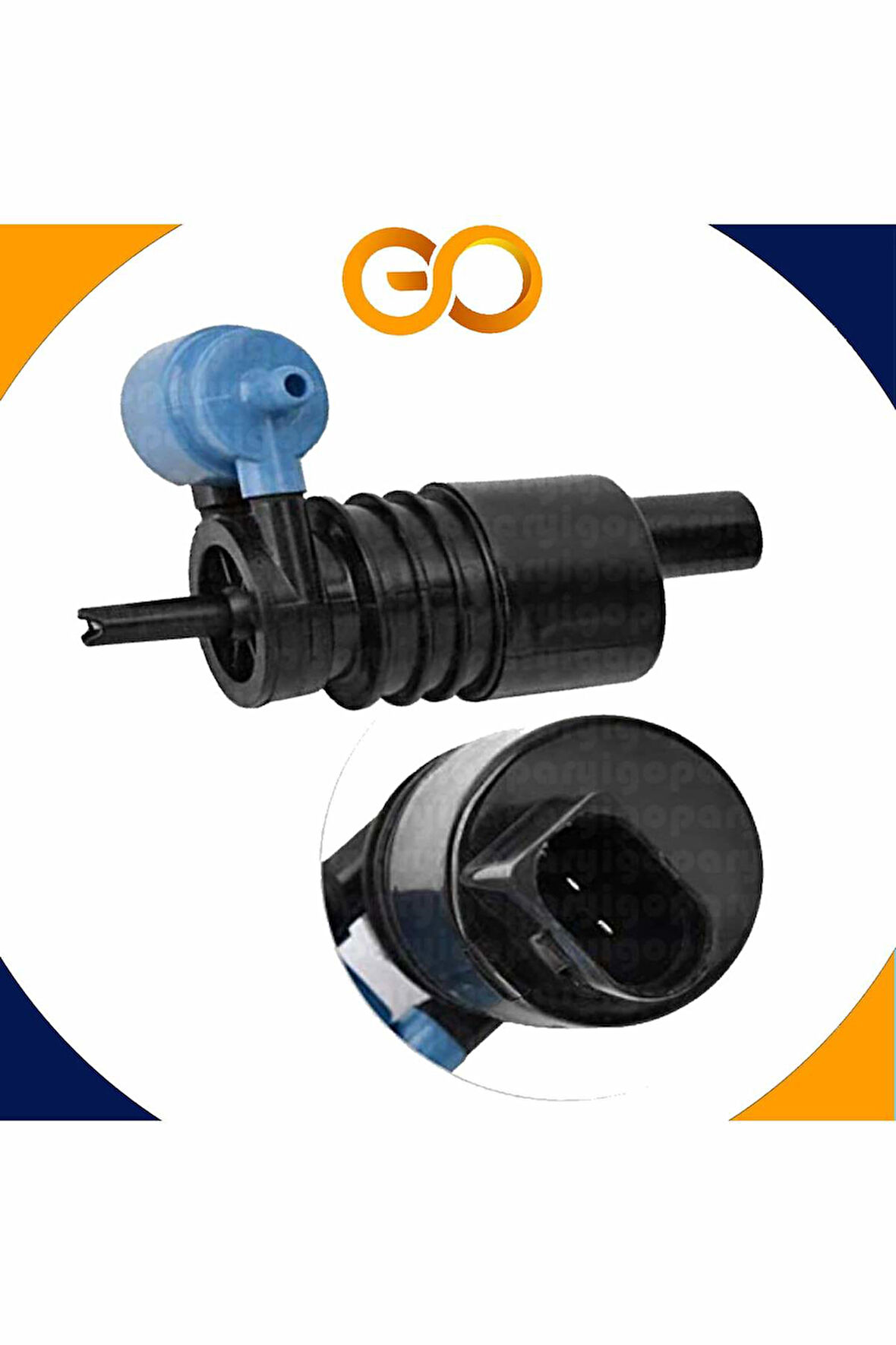 1k6955651 Volkswagen Transporter T5 2010-2014 Model Arası Cam Yıkama Silecek Su Pompa Motoru