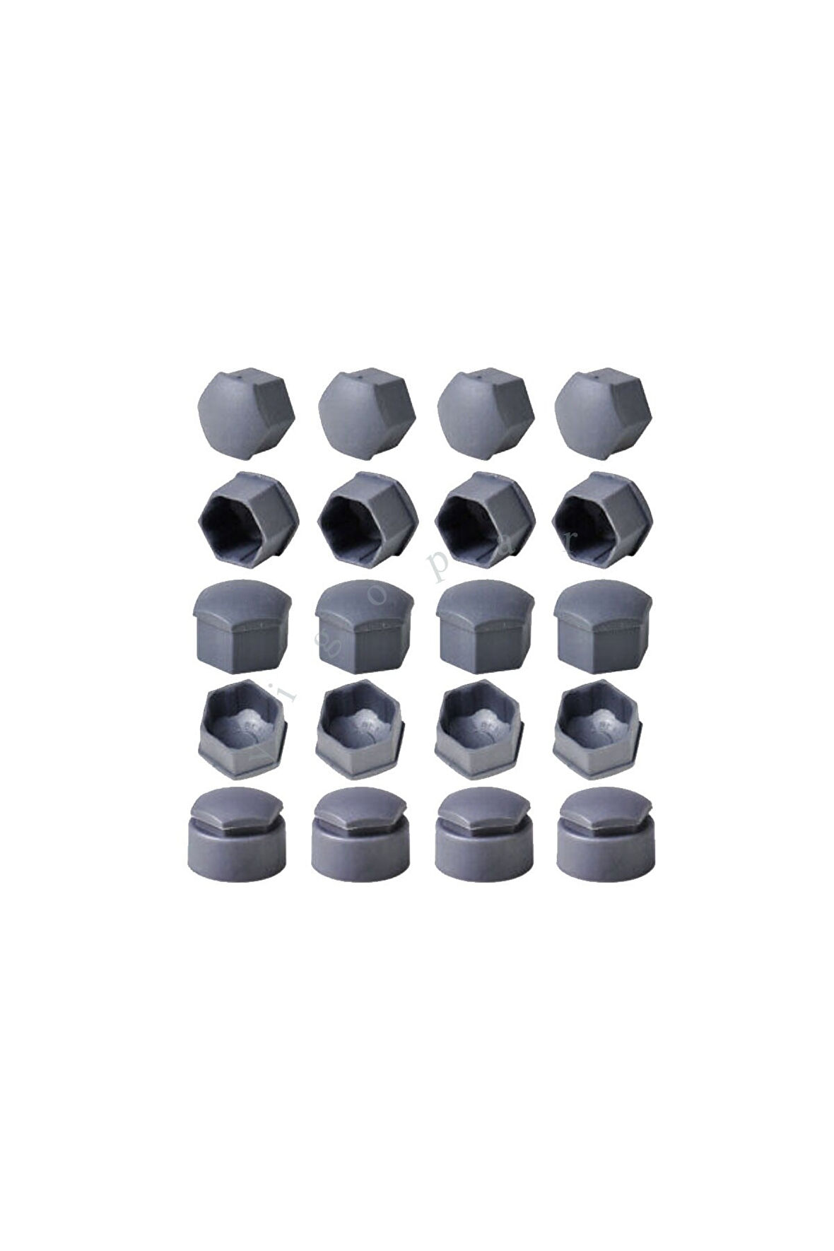 Audı A7 Bijon Kapağı Takım (şifreli Gri) 4f0601173a 2011-2017 Model Arası Araçlara Uyumlu