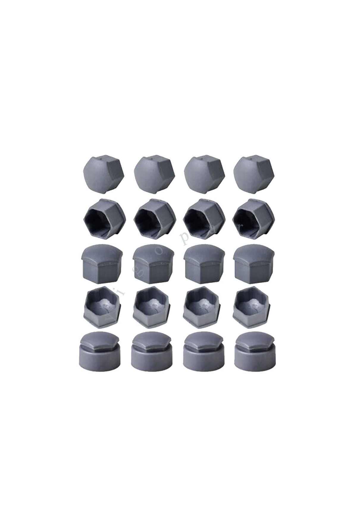 Audı Q5 Bijon Kapağı Takım (şifreli Gri) 4f0601173a 2017-2020 Model Arası Araçlara Uyumlu